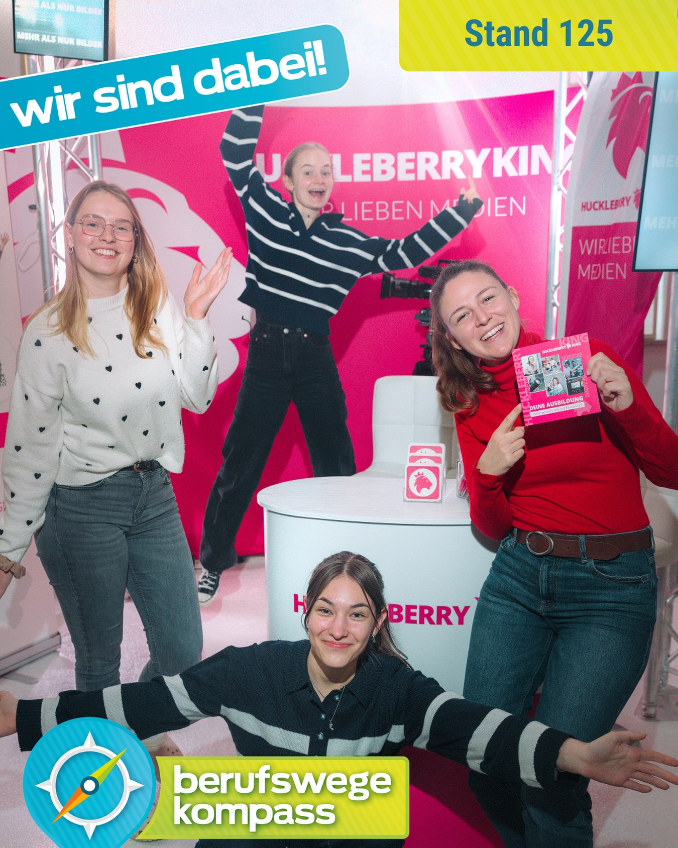 🎥 Stand 125 auf dem Berufswegekompass in Harburg!
Komm vorbei und informier dich bei dem einzigen Ausbildungsbetrieb für Mediengestalter Bild & Ton im Donau-Ries.
#berufswegekompass #harburg #ausbildung #mediengestalter #bildundton #donauwörth #huckleberryking