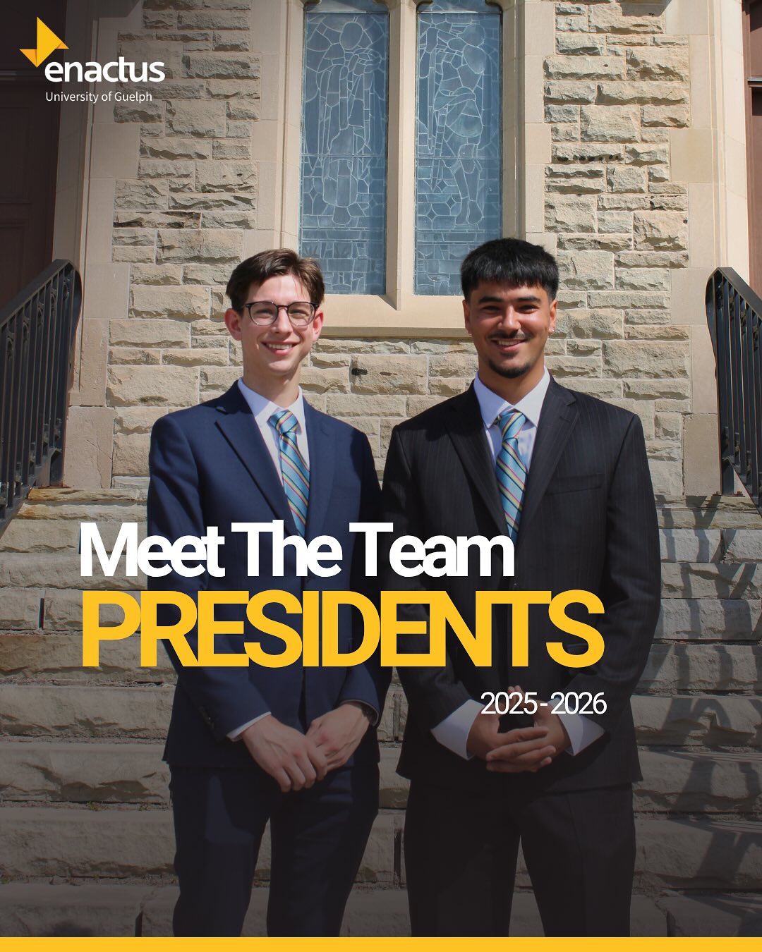 Introducing our 2025-2026 Presidents!
#enactus #enactusguelph #enactuscanada #uofg #uofguelph #universityofguelph #team #sustainability #presidents