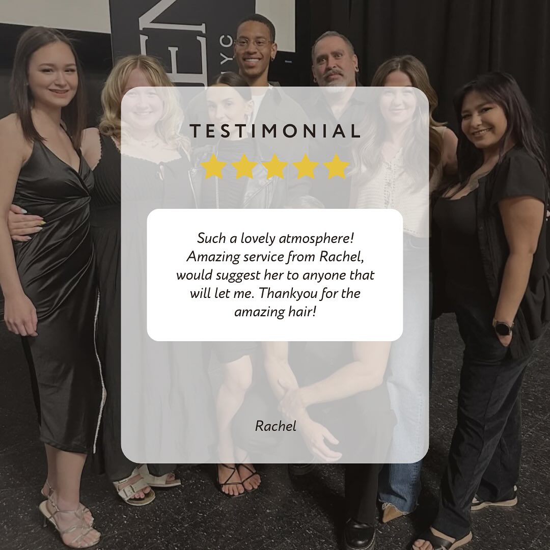 💌 The reviews are in... and we're blushing 💖💌
#yqr #yqrhair #yqrhairstylist #yqrhairsalon