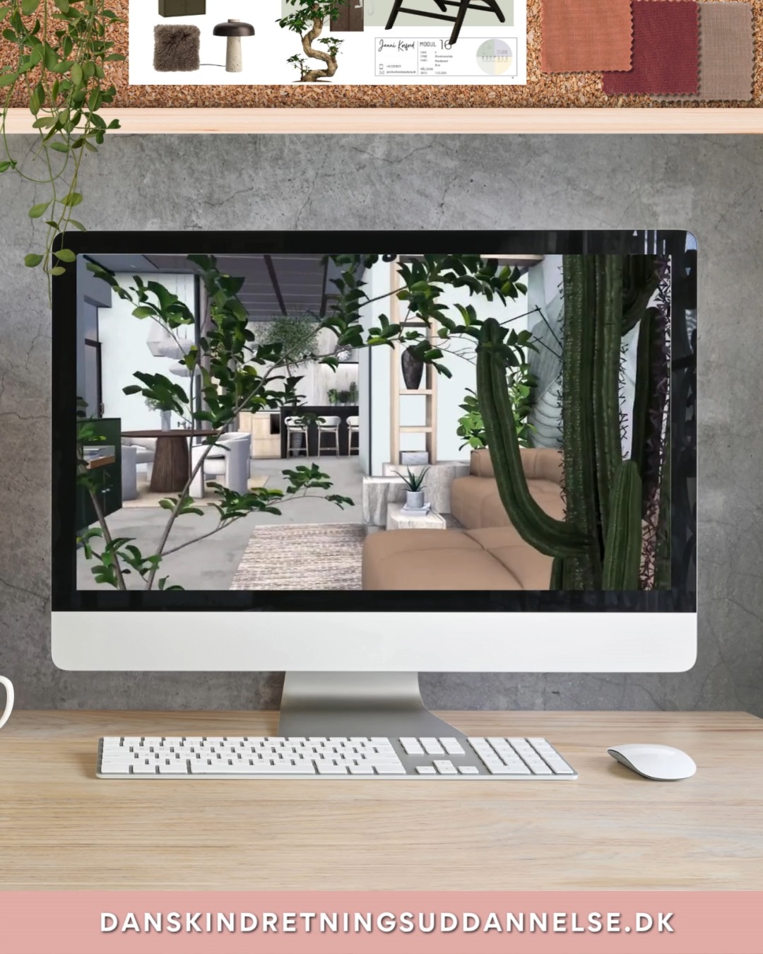🎬 Se dit drømmerum komme til live!
Hos DIU lærer du ikke kun at tegne smukke rum – du lærer også at lave fly-through videoer, som giver dine kunder en levende oplevelse af deres kommende rum.
Janni har fx lavet en lækker video af sit Modul 16, hvor man tydeligt kan se stemningen, materialer og møbler i 3D. Med sådan en video kan kunden visualisere rummet før det eksisterer – det gør beslutninger nemmere og oplevelsen mere konkret.
Tilmeld dig DIU, og få værktøjet til at skabe dine egne imponerende rumvisualiseringer! ✨