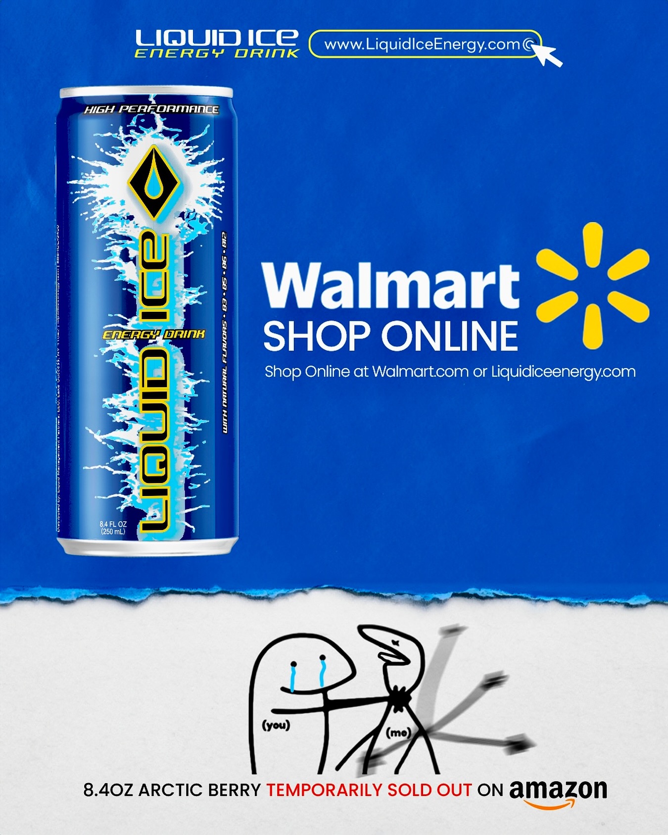 Easy there, shoppers 😅 you cleared out the 8.4 oz Arctic Berry on Amazon!
If you’re on the hunt, hit up Walmart.com or LiquidIceEnergy.com.
🔗Click the link in bio to shop directly!
Don’t worry — all our other flavors are still stocked on Amazon & restocks are soon!
#LiquidIceEnergy #EnergyDrink #ArcticBerry #Humor #ShopWalmart #ShopOnline #SipSmarter #SipTheIce