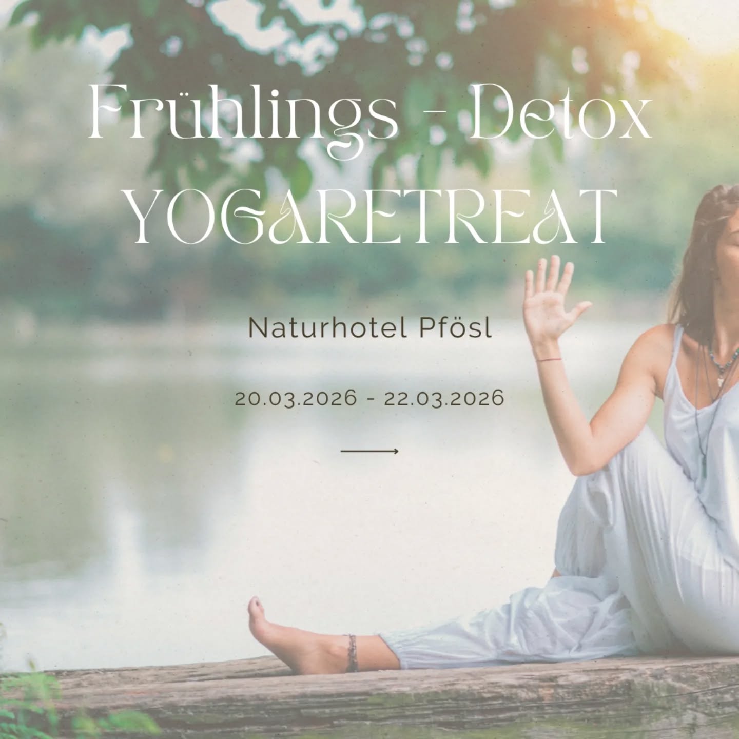 Dein Frühlings-Detox Yogaretreat 🌱🌼
Der Frühling lädt uns ein, Altes loszulassen und Neues willkommen zu heißen.
Ein Wochenende nur für DICH: zum Ankommen, Auftanken und Aufblühen.
Dieses Retreat steht ganz im Zeichen des Frühlings-Detox, ein sanftes Reinigen auf allen Ebenen.
Sich von altem Ballast befreien, körperlich, emotional und mental, um Raum zu schaffen für neue Energie, Leichtigkeit und Klarheit. ✨
Im wunderschönen Hotel Pfösl in Deutschnofen erwarten dich nährende Yogastunden, wohltuende Rituale, Zeit in der Natur und Momente von Stille.
Hier darfst du dich erinnern, wie gut es tut, einfach zu SEIN: getragen von Ruhe, Bewusstheit und innerer Erneuerung.
Vom 20.bis 22. März 2026 findet mein Frühlings-Detox Yogaretreat statt und ich würde mich sehr freuen, wenn auch du dabei bist! 🤍
📍 @hotelpfoesl, Südtirol
👉 Alle Infos & Anmeldung: Link in Bio
#reliefandflow #relief #flow #yoga #yogaretreat
#frühlingsretreat #detox #achtsamkeit #selfcare #naturverbundenheit #aufblühen