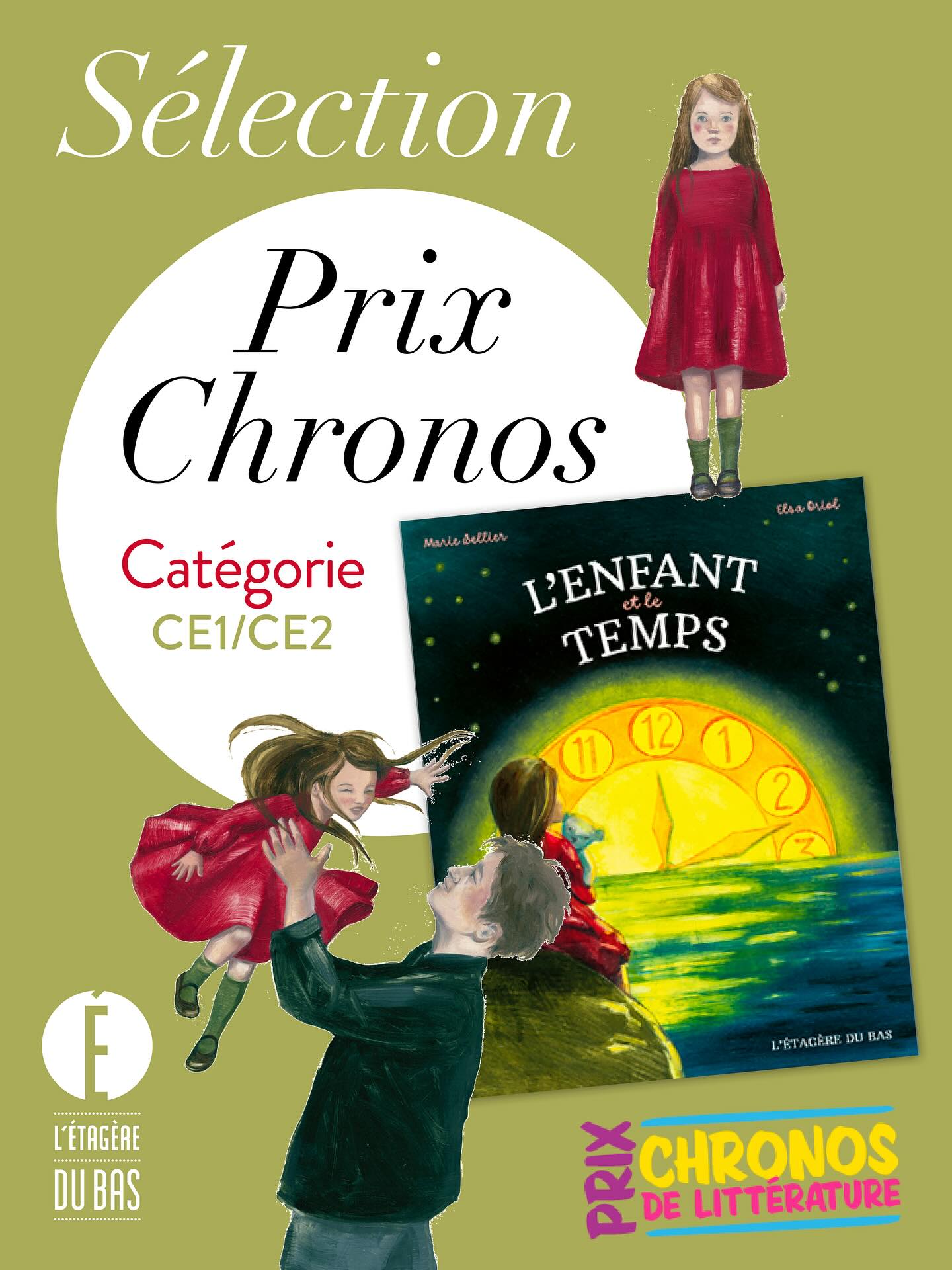 Sélection Prix Chronos !
Nous sommes très fiers que l’album « L’Enfant et le temps » écrit par @sellier.m et illustré par @elsa.oriol fasse partie de la sélection du prix Chronos dans la catégorie CE1/CE2. Le Prix Chronos a pour vocation de mettre en avant le lien intergénérationnel et c’est tout à son honneur. Rendez-vous sur le site Internet du Prix pour en savoir plus ! La remise des prix est prévue au mois de juin. Patience, patience… #letageredubas #albumjeunesse #lenfantetletemps #mariesellier #elsaoriol #prixchronos #lienintergenerationnel #famille #litteraturejeunesse #editionindependante
