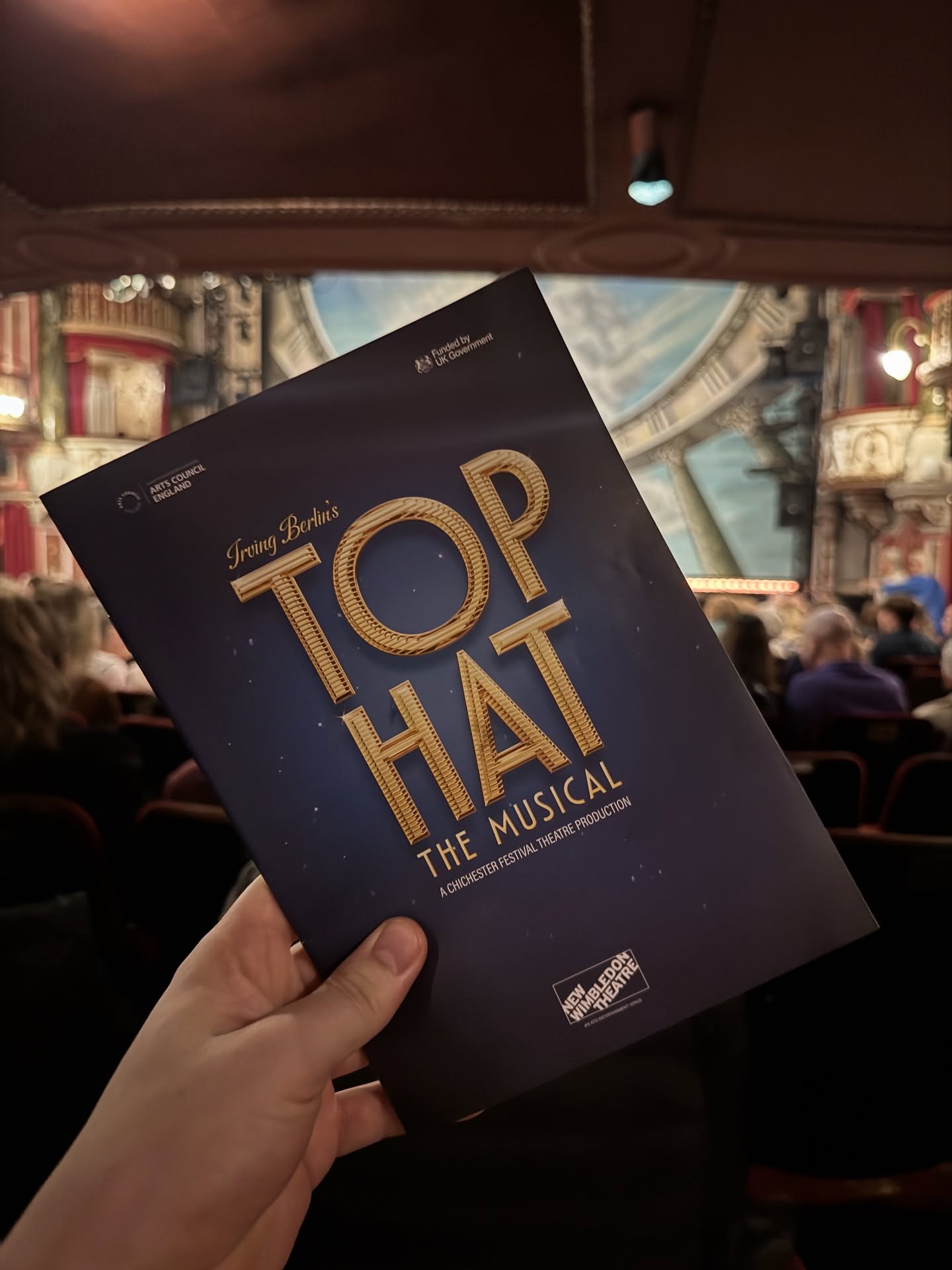 Last week I had the pleasure of seeing @tophatmusical with my theatre bestie @pinkprincetheatre Full review to come out later this week