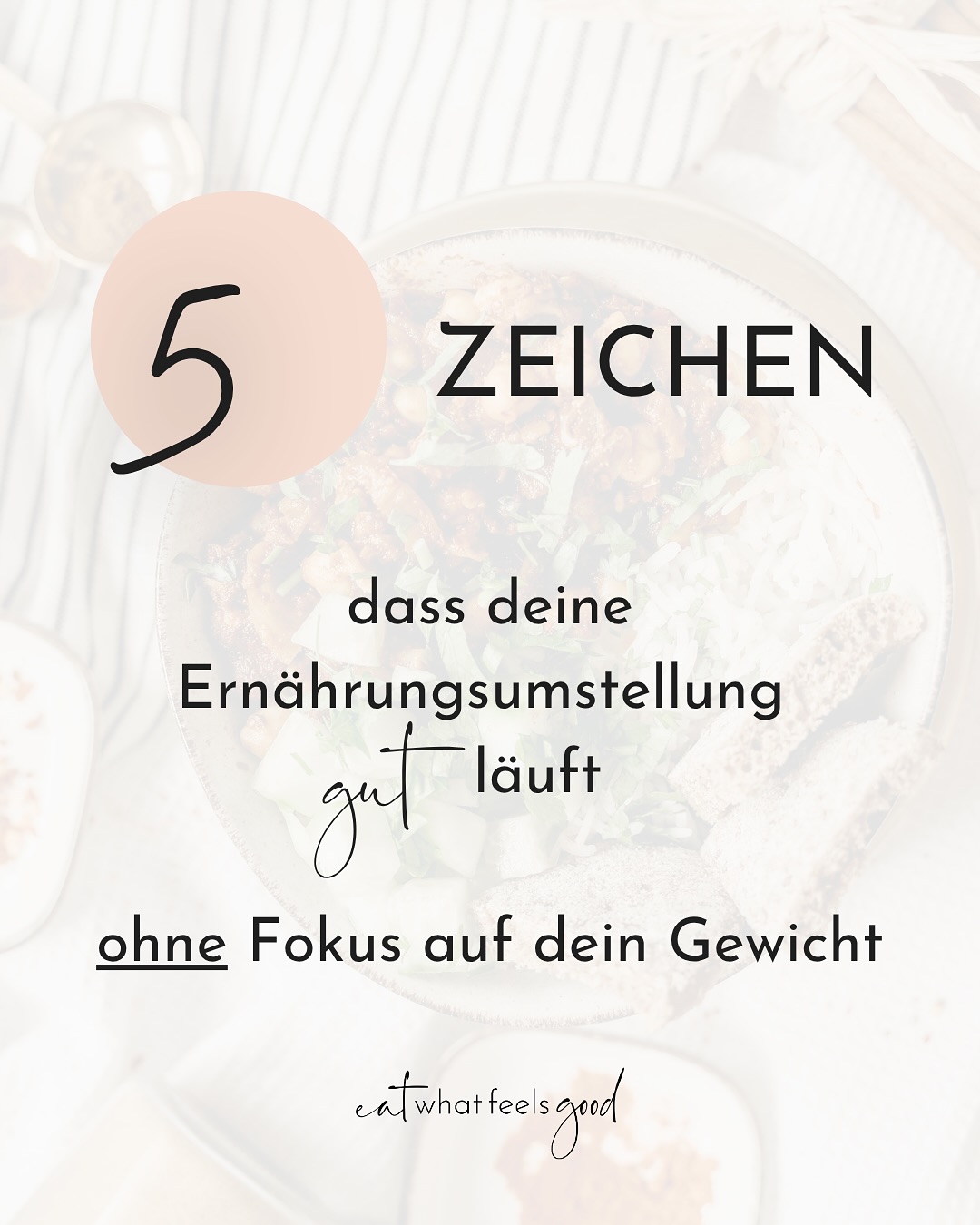 5 Zeichen, dass deine Ernährungsumstellung gut läuft - ohne Fokus auf dein Gewicht ☀️
#gesundabnehmen ist in der Ernährungsberatung das mit Abstand häufigste Thema. Leider liegt der Fokus dabei immer noch zu sehr nur auf dem Körpergewicht, sodass andere positive Entwicklungen meist nur als "schöne Nebeneffekte" abgetan werden.
Beispiel: Mit gutem Schlaf und mehr Energie im Alltag steht und fällt die tägliche Lust am Leben! Energie für Sport, Treffen mit Freunden, Herumdüsen mit den Kids, effektiver in der Arbeit sein und Zeit für Hobbies haben - da spielt sich das Leben ab!
Mir ist es wichtig, gerade auf solche Aspekte besondes den Fokus zu legen & ich freue mich auch, bei meinen Klient:innen immer mehr eine Wandlung in diesen Prioritäten zu sehen.
Bye #dietculture, hallo #leben! ❤️
#abnehmen #abnehmenohnediät #healthylife #ernährungsumstellung #ernährungsberatung #balanceiskey #enjoylife #eatwhatfeelsgood