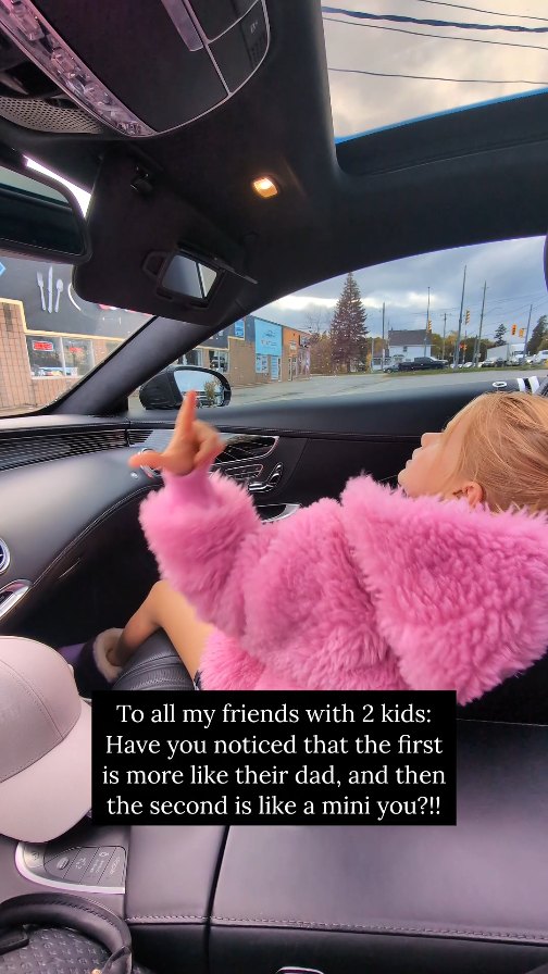 Can you tell she's just like me?