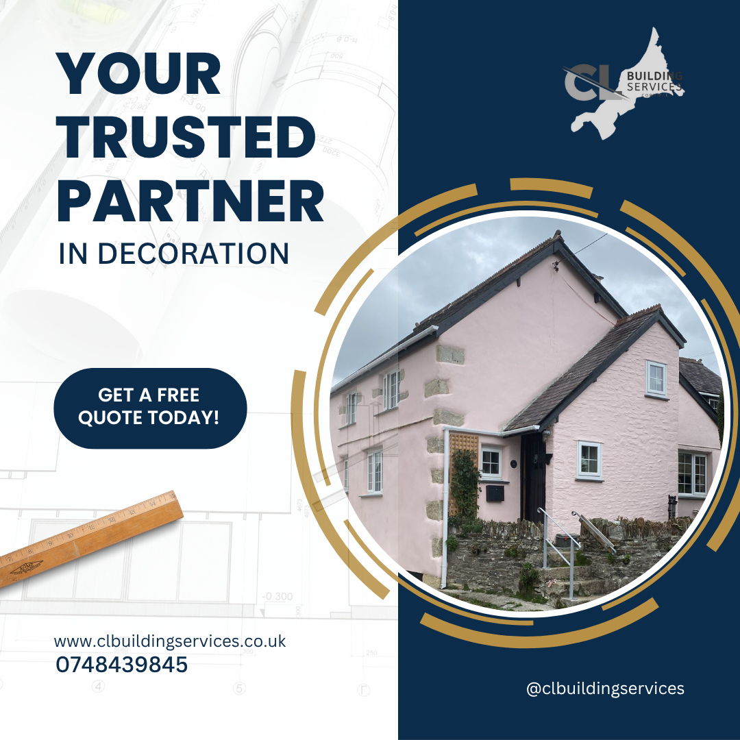 We can work with you to help design, plan and undertake external decoration works. Call us today for a free quotation! 🏡
#renovation #builder #construction #building #cornwall #kernow #uk #instagood #callington #smallbusiness #business #launceston #truro #newquay #bodmin #liskeard #saltash #penzance #falmouth #padstow #devon #southwest