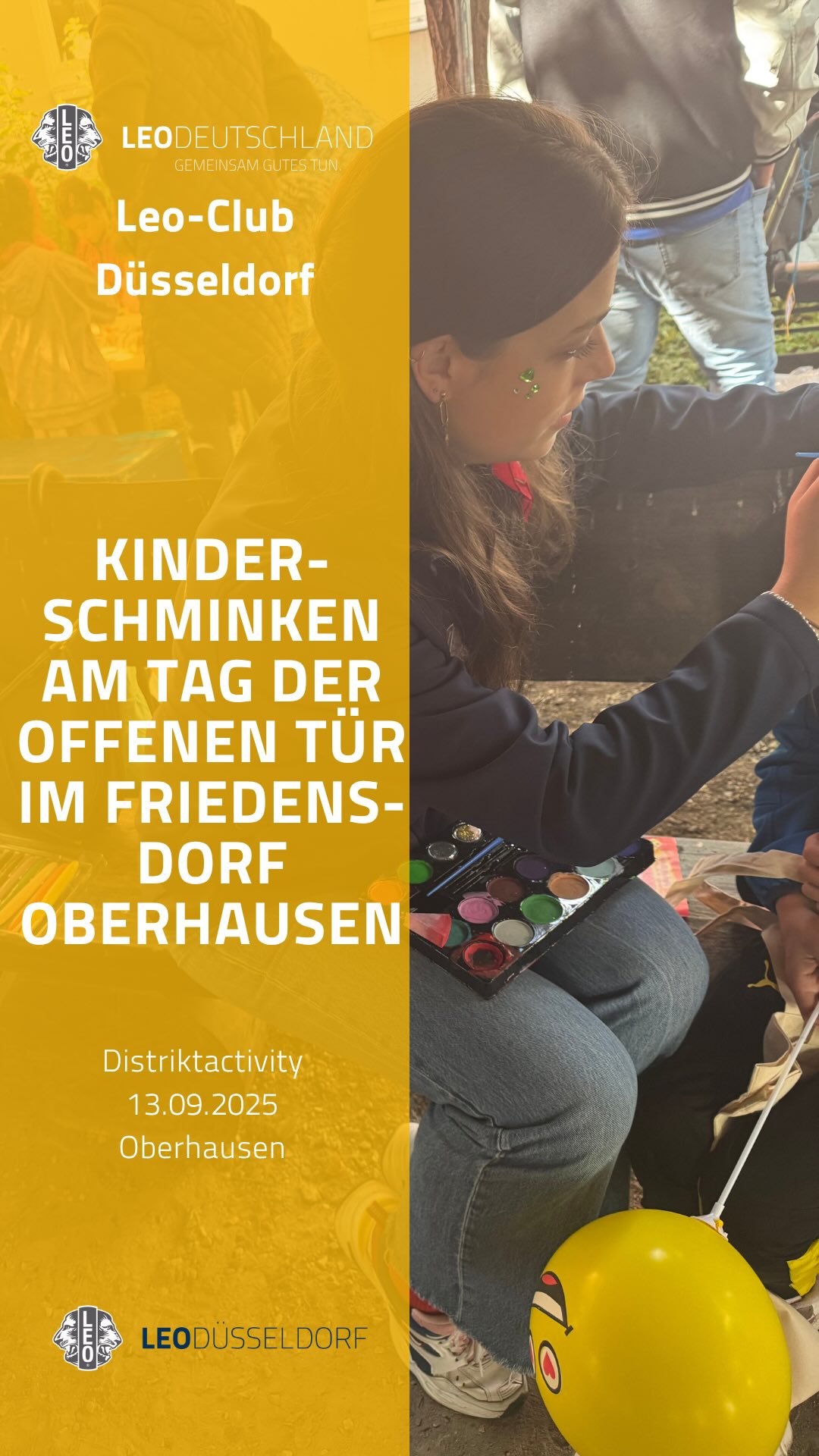 • Impressionen unserer Activity anlässlich des Tages der offenen Tür 💄🦁 •