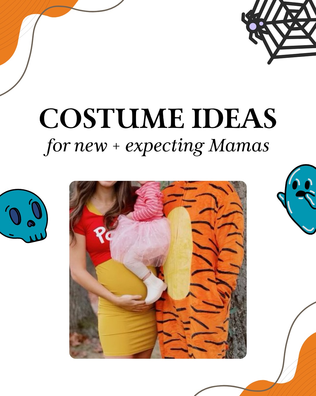 Still don’t have a costume? Don’t worry, mama — We’ve got boo-tiful last-minute ideas for new and expecting moms 👻
From bump-friendly looks to baby-wearing cuteness, these are easy, comfy, and totally Halloween-ready.
Swipe for inspo → 🎃