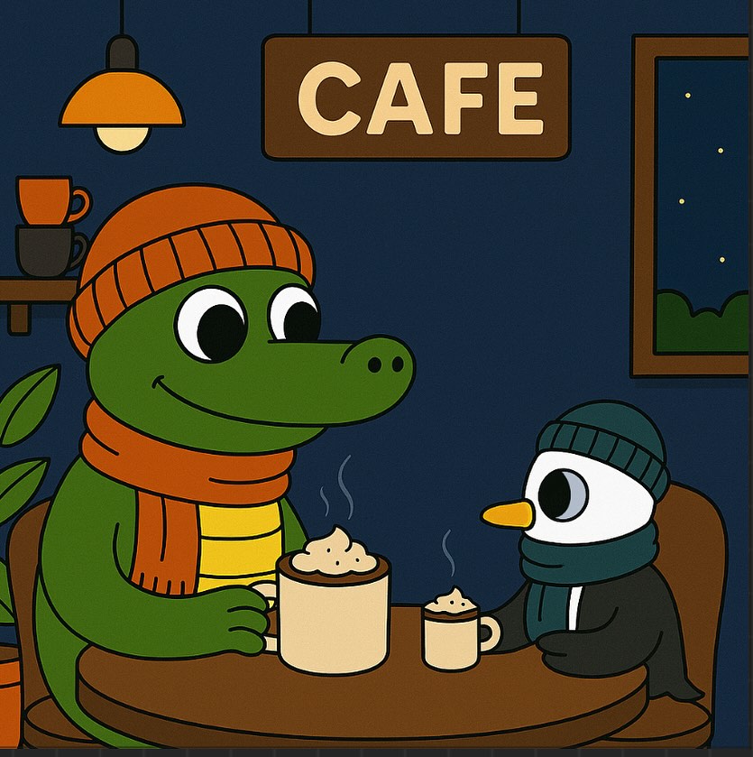 The nights are drawing in and after a refreshing walk at Blaise Castle, the Bristol Crocodile and his trusty sidekick have stopped for a hot chocolate with all the trimmings, before heading home.☕
#BristolCrocodile #BlaiseCastle #HotChocolateSeason #CosyVibes #BristolLife #AutumnNights #CreatureComforts #CrocAndGull #CocoaTime #BristolAdventures