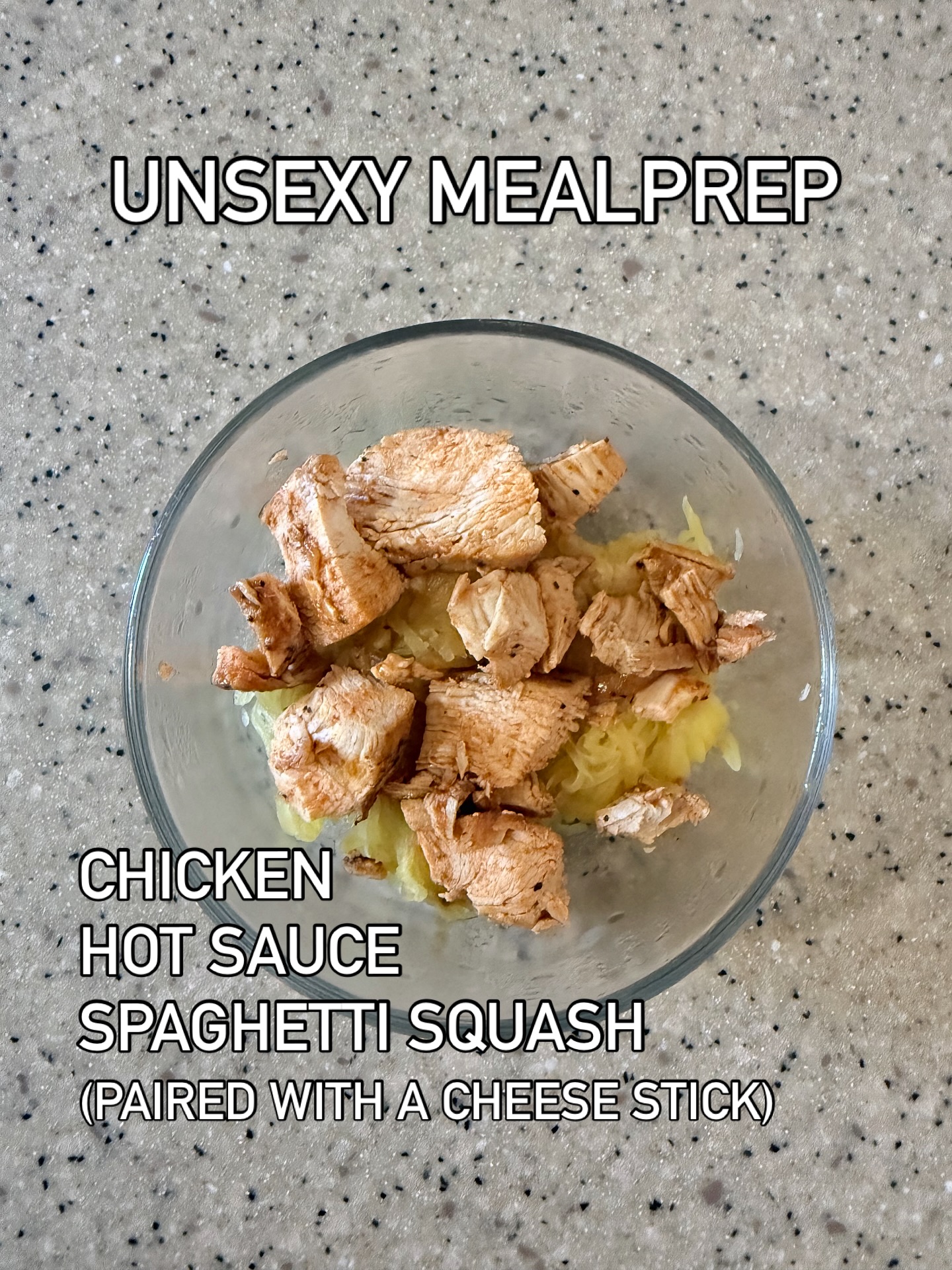 This was literally so simple, but somehow so delicious.
•
Chicken breast cooked with salt & pepper and then tossed in franks hot sauce.
Spaghetti squash roasted with salt & pepper & olive oil.
Slap them into some containers & boom.
It was missing a healthy fat, so I had a cheese stick for dessert 🤪
•
💕 Tyler & Stephanie, NBC-HWC
🔗 www.fitfierceandfemale.com
📞 843.779.5779
💌 fitfierceandfemale@gmail.com
📱 @fitfierceandfemale
•
#healthcoach #charlestonmoms #healthylifestyle #healthjourney #fitfierceandfemale #femaleempowerment #nutrition #mealprep #unsexymeals #proteinandproduce #chickenmeal