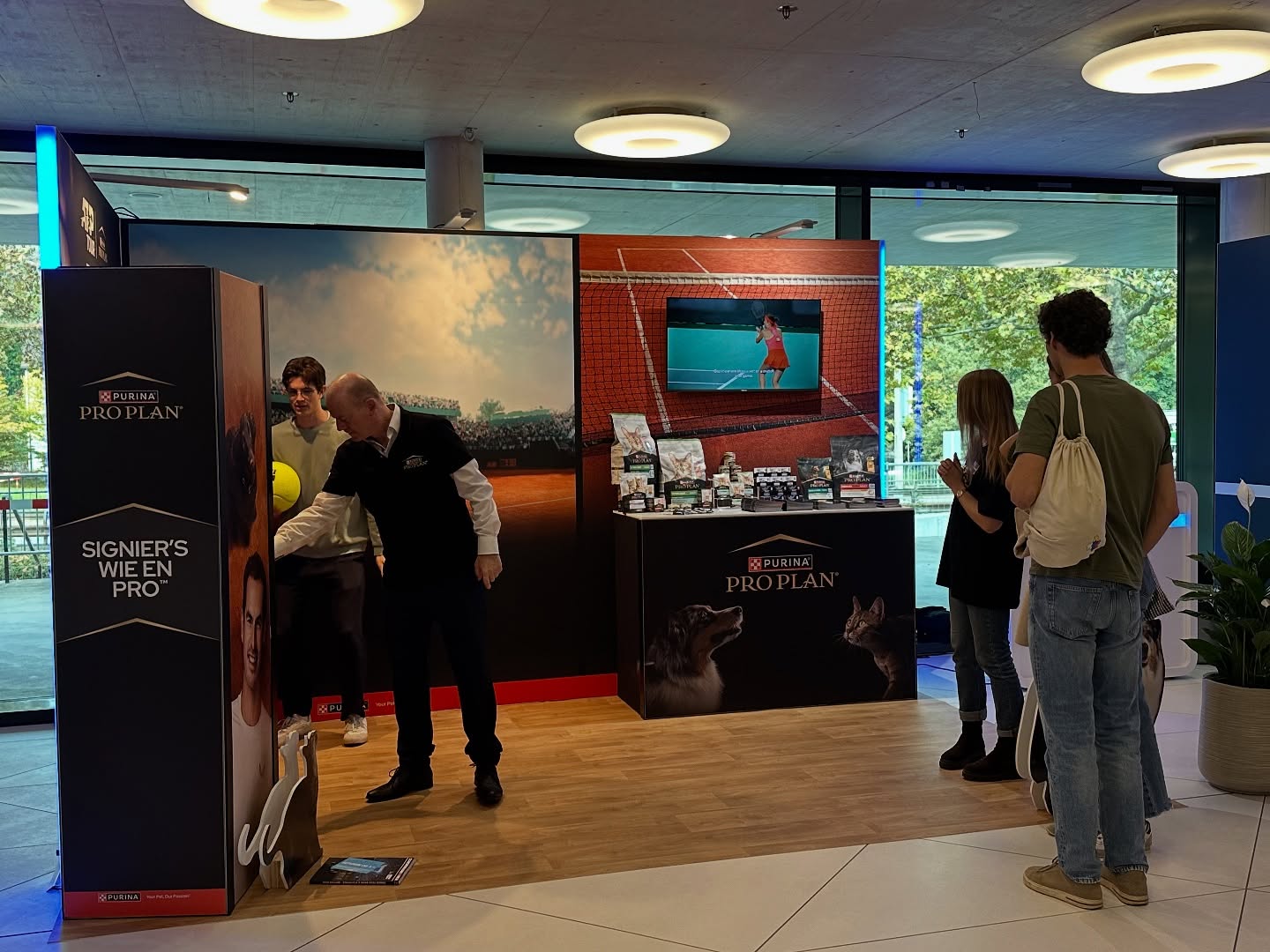 We’re thrilled to have brought the @proplan experience to life at the @swissindoorsbasel_official 2025 @atptour 🎾🐾
Our “Signature Challenge” station is live throughout the tournament, giving fans the chance to record their own video signing the camera lens (just like the pros) and receive a personalised clip straight to their inbox.
It’s been fantastic to see so many fans engaging with the activation and enjoying the experience. And if you look closely… you might just spot our resident cat and dog cut-outs hidden in the crowd 👀
Next stop: the @nittoatpfinals where we’ll be taking the Purina Pro Plan experience on the road once again.
#SwissIndoors #ATP