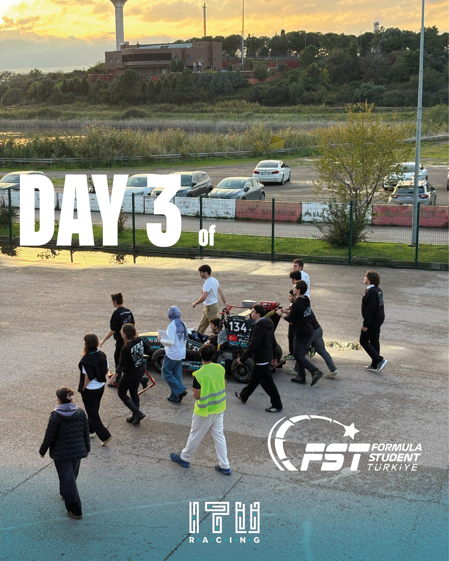 🇹🇷 Formula Student Türkiye - 3. Gün
Özet:
Formula Student Türkiye’nin üçüncü gününü yoğun ve verimli tamamladık! ⚙
Cost & Manufacturing etabında sunumumuzu gerçekleştirdik 💰
Ardından Engineering Design Event sunumumuzu başarıyla tamamladık 🧩
Akümülatör denetimini geçerek ikinci stickerımızı, mekanik denetimi tamamlayarak da üçüncü stickerımızı aldık ✅
Yarışmanın son gününe yüksek motivasyonla giriyoruz! 💪
⸻
🇬🇧 FS Türkiye - Day 3
Recap:
A busy and productive third day at Formula Student Türkiye! ⚙
We delivered our presentations for the Cost & Manufacturing and Engineering Design events 💰🧩
Successfully passed the accumulator inspection and received our second sticker ✅
Later, we completed the mechanical inspection and earned our third sticker! 🔩
Entering the final day with full motivation!
@itu1773 @ituprojetakimlari @teams_up_tr @formulastudentturkiye #ituracing #itu #racing #formula #formulastudent #fsae #formulastudentturkiye #electriccars #formulasae #tosfed #IST25 #BeElectric #ituracing #formulastudent #itu #racing #carrace #carraces #racecar #racecars #formula #formularacing #electriccar #electriccars #electricracing #fsata #formulastudentturkiye #IST25 #morethanateam #RaceRecap #StudentRacing #FutureEngineers #Motorsport #EngineeringDesign #Teamwork