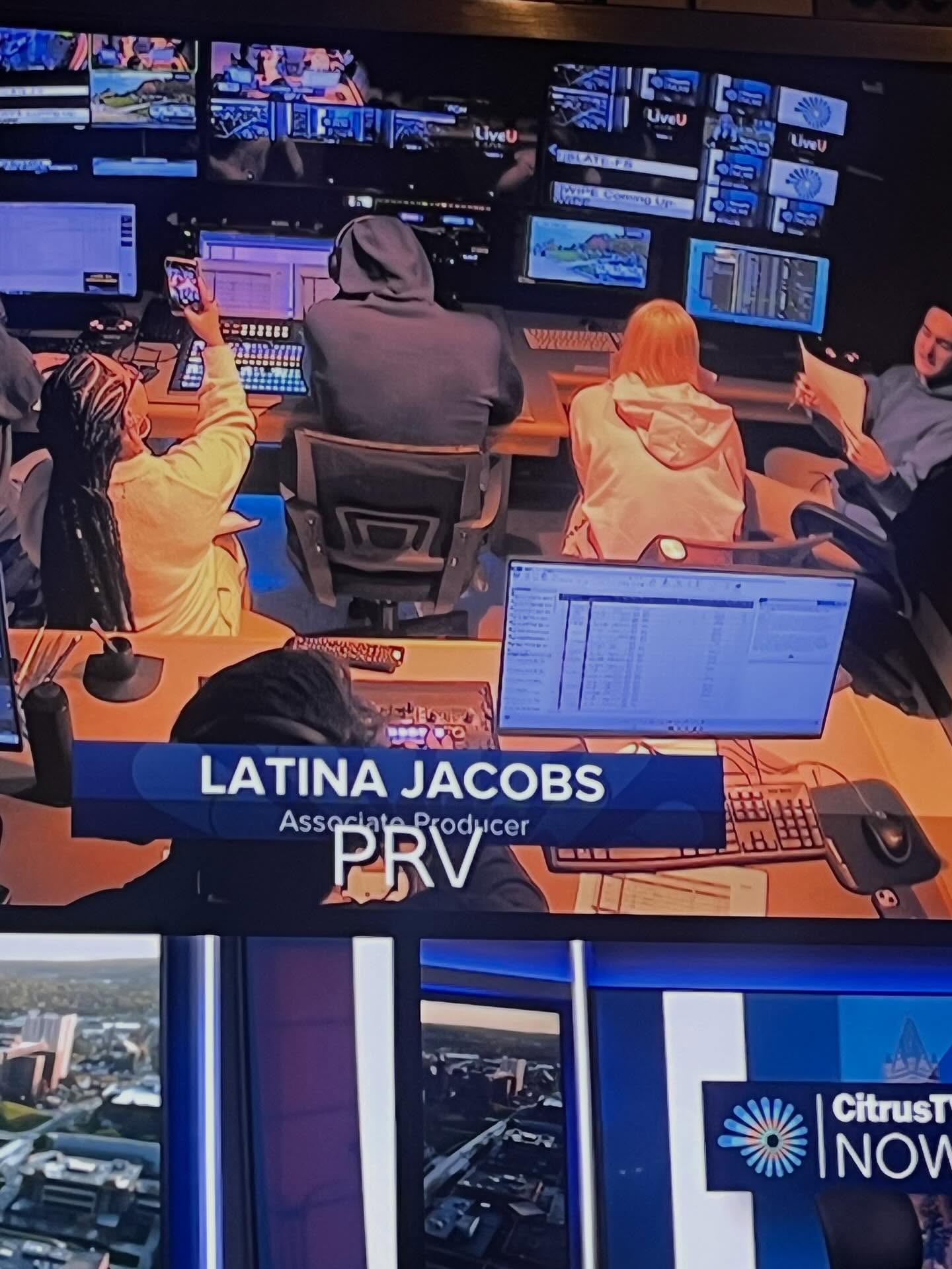 Hey that’s me!! @citrustv #news #tinastalks