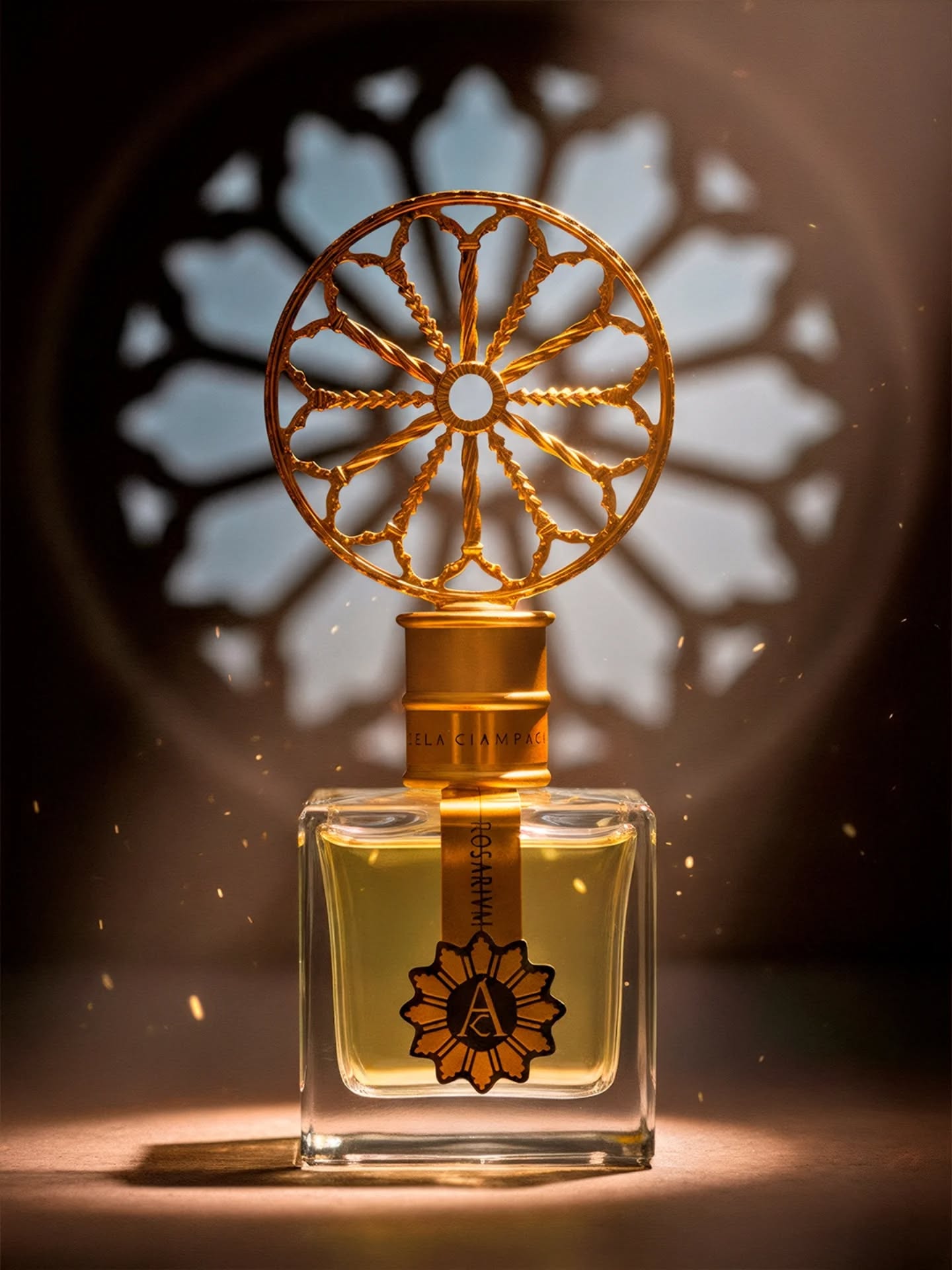 Inside the cathedral, silence breathes. A beam of light passes through the rose window and falls on ancient marble, carrying with it the scent of incense, iris, and devotion.
Rosarium is that moment transformed into perfume: a soft radiance suspended in air, timeless and serene. A creation that celebrates the human hand and its divine ability to shape beauty.
#AngelaCiampagna #Rosarium #ArtPerfume #ItalianHeritage #IncenseAndIris
#LuxuryFragrance #PerfumeArt #OlfactoryJourney