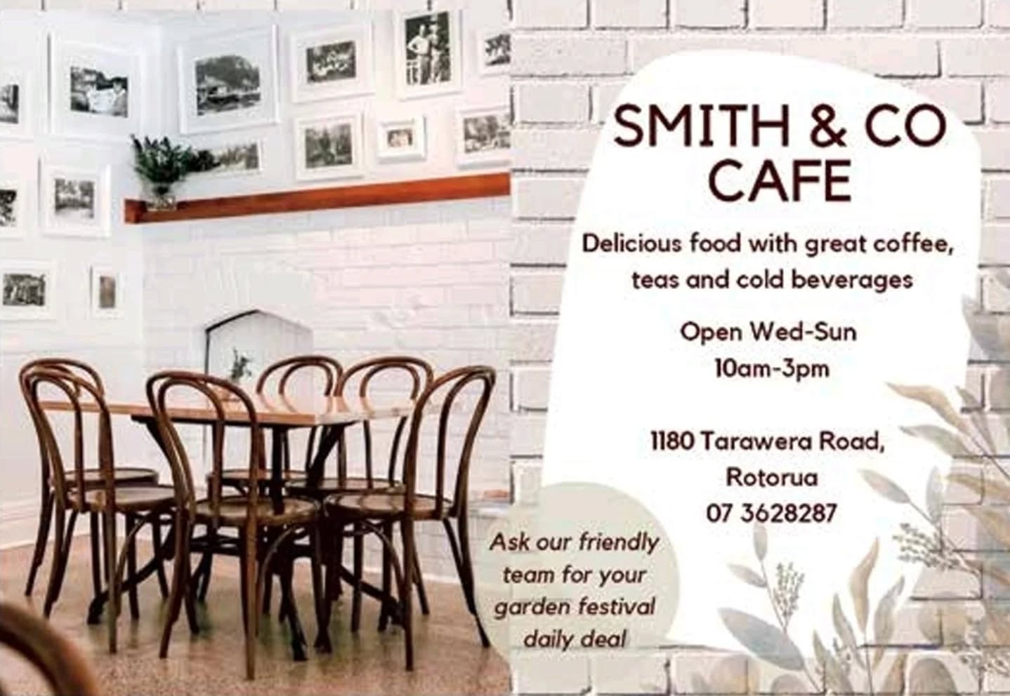 If your out exploring, Smith & Co Cafe at the Burried village has lots of tasty treats,
Stop by and say Hi to the team they're open from 10am Wednesday - Sunday
While you're there we're sure you'll be tempted by their delicious scones, pies and other yummy treats โ๏ธ๐ง