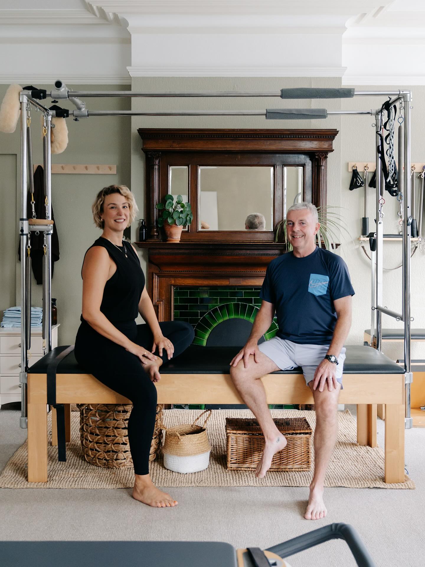 Our Founders - Neil Smith & Cat Proudfoot
Cat first ever met Neil at Harrow Leisure Centre after a local physio suggested Pilates may help her back pain, this much at have been around 2007/8. Little did either of them know that this would lead to Cat training to be a Pilates teacher, let along them both meeting again in Margate in 2015.
By 2017 both of them were busy teaching in and around Margate and they came together to create Margate Pilates Studio under one roof. And the rest is history.
PS. Neil and Cat are not related 😂
📸 @harri_bentley_photography