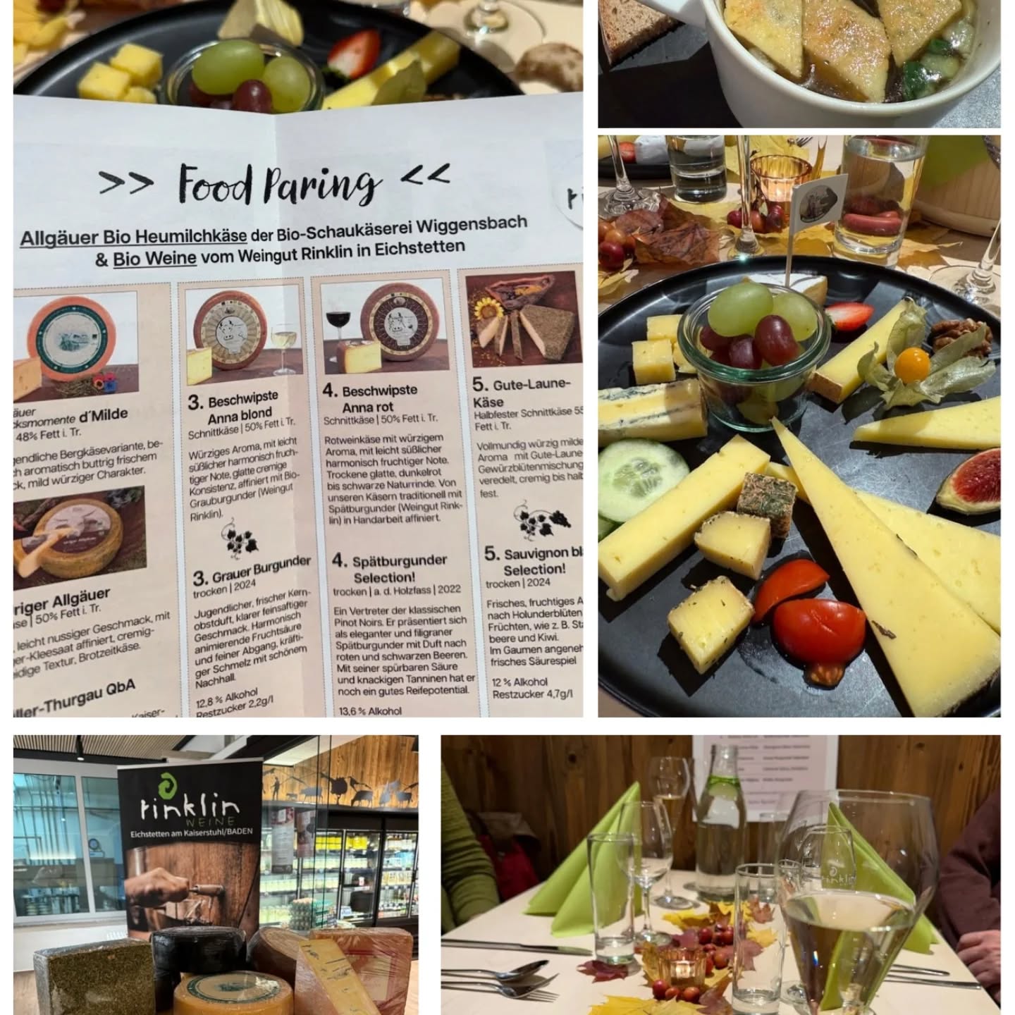 Was für ein toller Auftakt für unseren ersten Käse-Wein Abend🍷🧀😍 Tolle Stimmung, perfekt abgestimmte Käse-Wein Kombinationen, interessante Infos direkt vom Weingut rinklin und alles Wissenswerte von Franz rund um unsere Bio-Heumilch Käsesorten. Das nächste Event steht schon bevor. Käse & Bier nächsten Freitag den 31.10. 🍺 #Events #käse #wein #foodpairing #bio