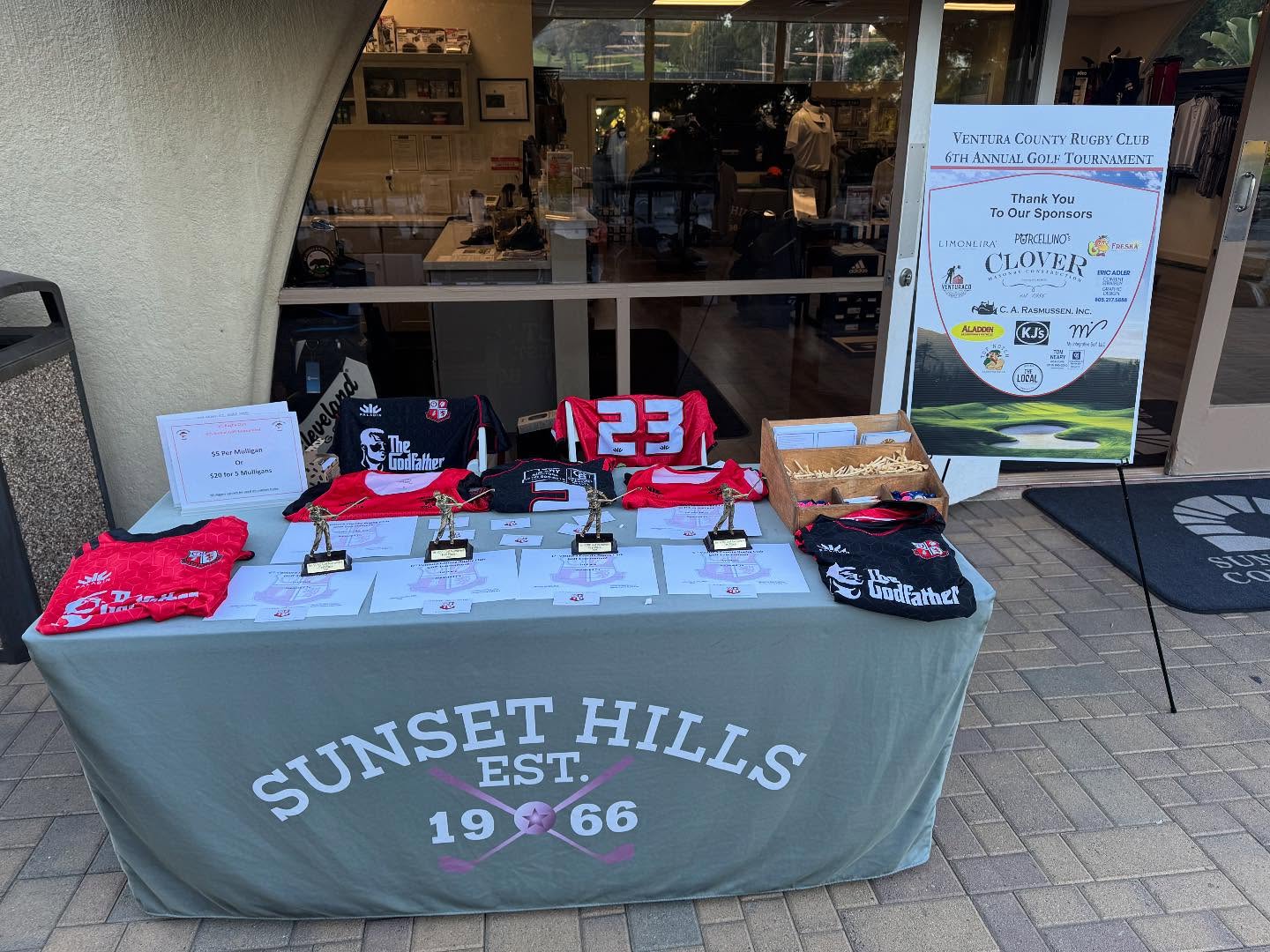 The Outlaws hosted our 6th Annual VCRC Golf Tournament this Monday — and it was a huge success!
What began as a cool fall morning turned into a perfect, sunny day for golf at Sunset Hills Country Club. The competition was tighter than ever, with several teams finishing just a few strokes apart. But in the end, only one team could take home the top spot:
🏆 Best Overall Foursome: Jason Ricci, Brennan Kesling, Branden Kornmaier, Andrew Dragotto
💪 Longest Drive: Branden Kornmaier
🎯 Closest to the Pin: Kris Ferrari
A huge thank-you to Sunset Hills Country Club for hosting us and to everyone who came out to play and support. We’d also like to give special recognition to our sponsors — especially our Grand Sponsor, Clover Masonry, and Contest Sponsor, C.A. Rasmussen, Inc.
We couldn’t have done it without you.
Until next year…
We are!!