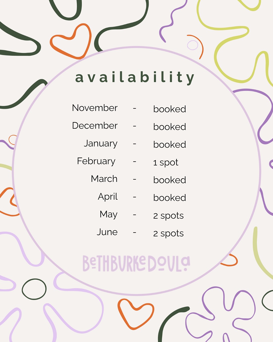 Feeling super grateful for all of the beautiful families that have said yes to this doula 🥰
One cheeky spot left in Feb (is it for you?! Hiiiiiii *waves frantically*) and then we’re looking at the freshly brewing babes arriving around May/June.
Get in touch if you’d like to have an obligation free chat ☺️
.
.
.
#doula #melbournedoula #doulalife #letsdoulathis #australiandoula #doulalove #doulacare #doulawork #birthwork #birthworker #doulasupport #doulawisdom #birthattendant #pregnancysupport #aussiemums #australianmums #pregnancy #pregnantmelbourne #birthchoices #birth #informed #powerful #postpartum #yarrarangesmums #dandenongrangesmums #melbournemums #melbournemumsandbubs