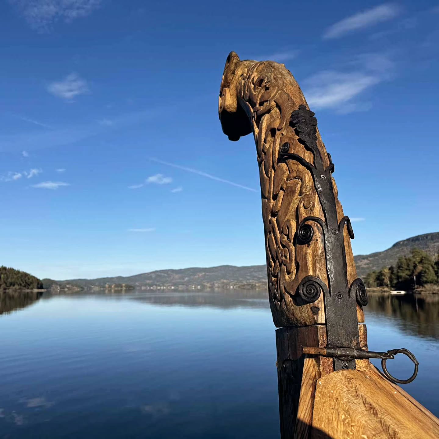 Last Saturday we marked the end of our first rowing season. 🪓
And we must admit, we're getting a whole lot better! We've got a great crew, and already looking forward to the 2026 season.
By the way...next year we set sail! Queen Asta will be dry docked this winter so we can do some planned work on her, but we'll also be making the rudder and rigg.👊
#hardraade #vikingship #queenasts #norwegianvikings #woodenboat #boatbuilding #rowing #norway