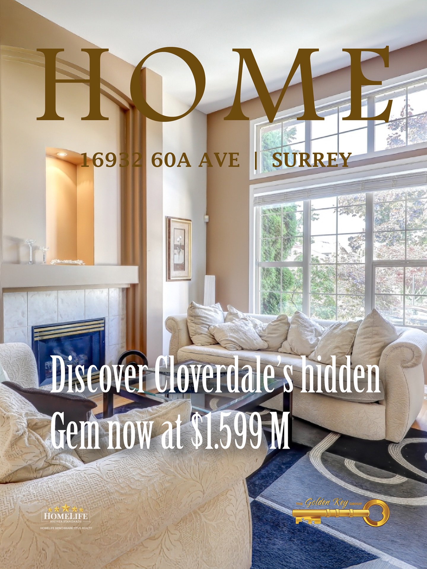 NEW PRICE - BOOK YOUR PRIVATE VIEWING!
📍16932 60A Avenue, Surrey BC
.
Your dream family home awaits! 🏡💛Located in the heart of Parkview Terrace in Cloverdale, this beautifully maintained 2-storey home offers a gourmet kitchen, sunny south-facing yard, and 4 generous bedrooms upstairs. Plus, a finished basement with a spacious 2-bedroom suite — perfect for extended family!
.
🛏️ 4 Bed + 2 Bed Suite
🚽 4 Bath
📐 4,061 sf floor
🏠 6,000 sf lot
🚘 2 Double Car Garage
💸 2 Bed Suite
🪴 Private Fenced Backyard
✨ Newer roof, furnace & HW tank mean peace of mind for years to come.
.
Why wait? Call now to book your private viewing!
.
📞 Scotty Romey 604.723.7653
📞 Grace Luzande 778.628.4530
📞 Kevin Banting 604.440.7608
The Golden Key Group
Homelife Benchmark Titus Realty
📹 Video by: @graceluzande
#thegoldenkeygrouprealty #realestate #realtor #invest #opportunity #beautifulbritishcolumbia #realestatebc #fraservalley #vancouverrealestate #development #money #future #openingdoorsofopportunity #scottromey #danielromey #graceluzande #homelifebenchmarktitus #surrey #langley #family #success