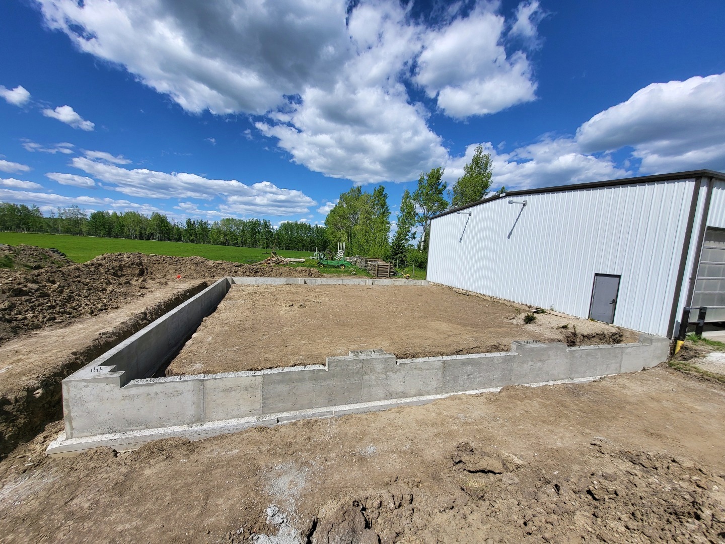 Every solid build starts here 👇 Four-foot frost wall complete and ready for the next stage! #ConstructionLife #LimitlessStructures #ConcreteStrong #BuildLocal