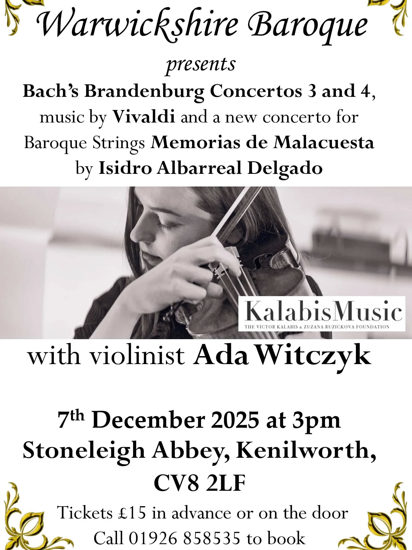 To perform 2 of my favourite concertos during one evening, what a dream! โบ๏ธ
The "echo" effects by Bach and equally inspiring picture painting by @isidroalbarreal whose writing invites audiences to revisit his childhood summer memories from Spain ๐ช๐ธ ๐
Baroque music will truly be celebrated! ๐ฅ