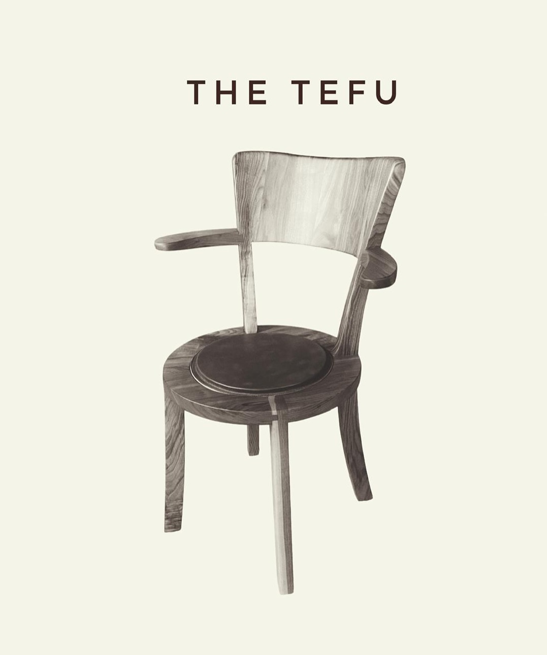 The Tefu chair on display at @handmadelife.shop