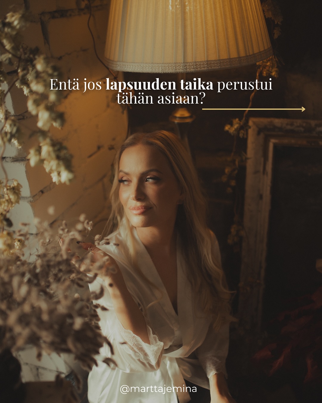 Tämä on muistutus siitä, että tuo taika ei ole kadonnut.
Nimittäin tässä hetkessä on edelleen kaikki se, mikä silloin sai maailman tuntumaan ihmeelliseltä. ✨
#läsnäolo #lapsuus #henkinenkasvu #mielenhyvinvointi