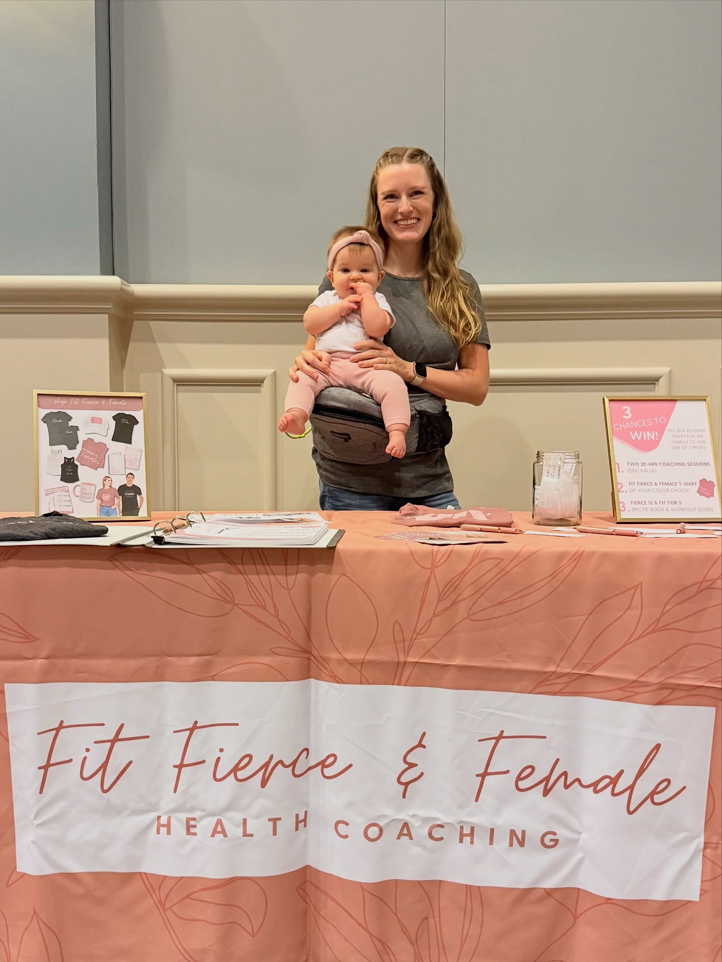 First @fitfierceandfemale event with the babe! Last time we went to the CHS Employee Health Fair, Hudson was in my belly. Today, she was the star of the show! 🌟
Thank you to all of the Charleston Employees who stopped by to love on her and learn more about health coaching with FFF! We hope we get to see you again soon in sessions 🫶🏻
•
Health coaching is all about bridging the gap between “knowing” and doing. By working with a 1:1 coach, you can evaluate your habits and routines to make realistic changes that support your goals and health. Having someone to talk through that with, provide guidance, and be there to support you is pure magic and we can’t wait to be that for you!
•
💕 Stephanie & Tyler, NBC-HWC
🔗 www.fitfierceandfemale.com
📞 843.779.5779
💌 fitfierceandfemale@gmail.com
📱 @fitfierceandfemale