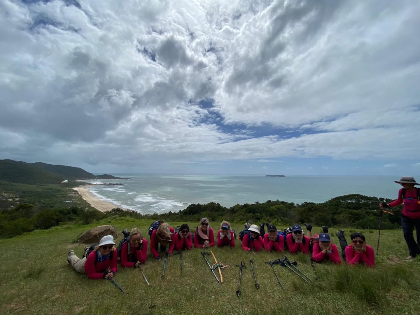 Etapa 5 do Caminho da Ilha - da Lagoa da Conceição até a Barra da Lagoa, passando pelo Gravata, Praia Mole e Galheta. 👣👣🥾🤗👏👏