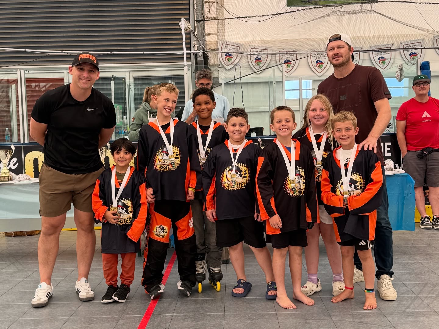 B DIVISION
GOLD across the board for our 8s, 10s, 12s!!!
Congratulations!
The future looks golden 😊
#coastalpirates #goldmedals