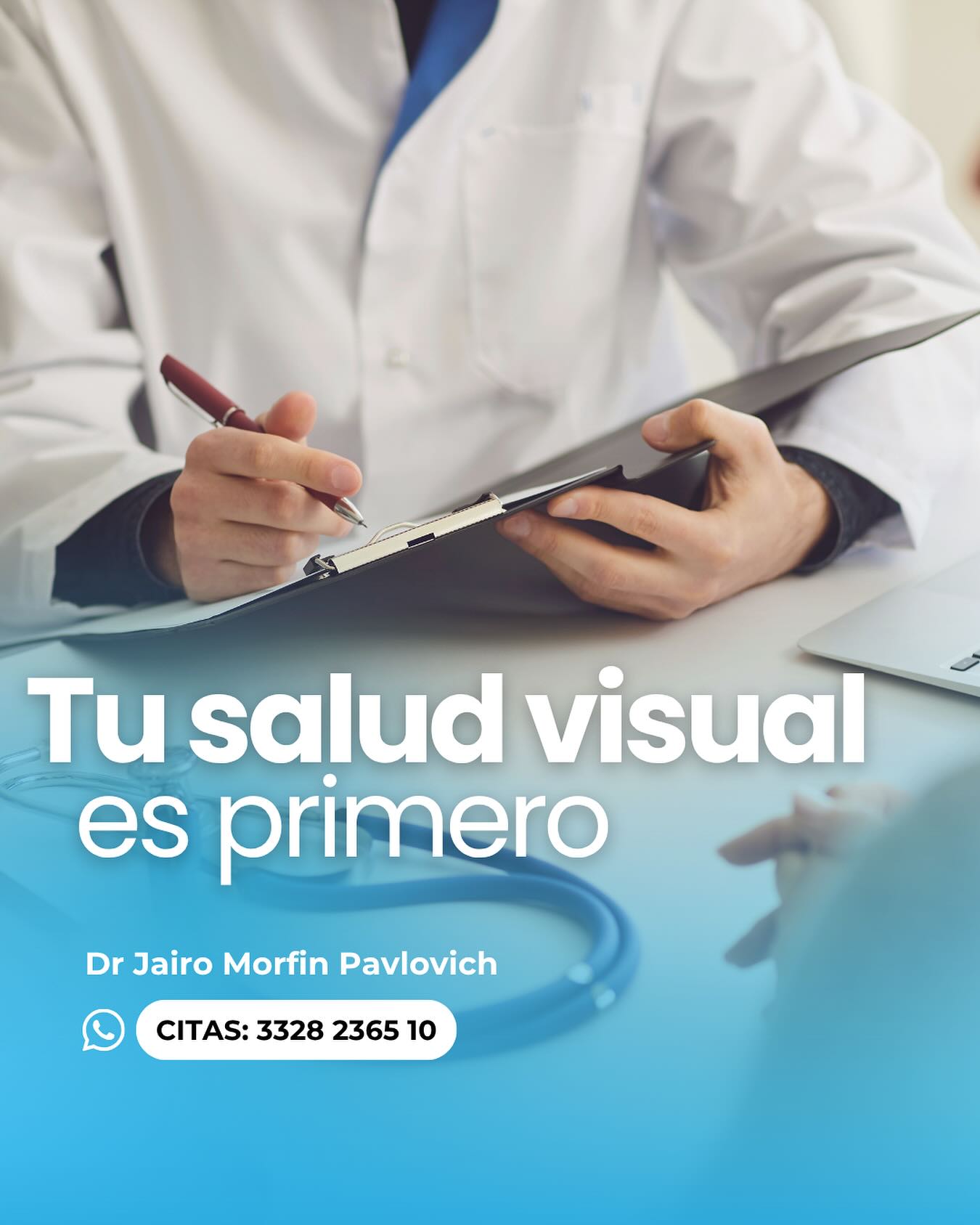 👀 Tu salud visual es primero 👀
Agenda tu cita para examen de la vista y revisión del globo ocular.
