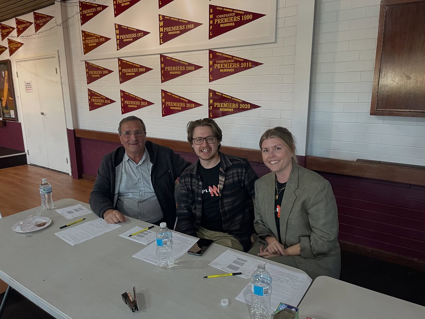 It was all hands on deck tonight at the Italian sausage competition judging!