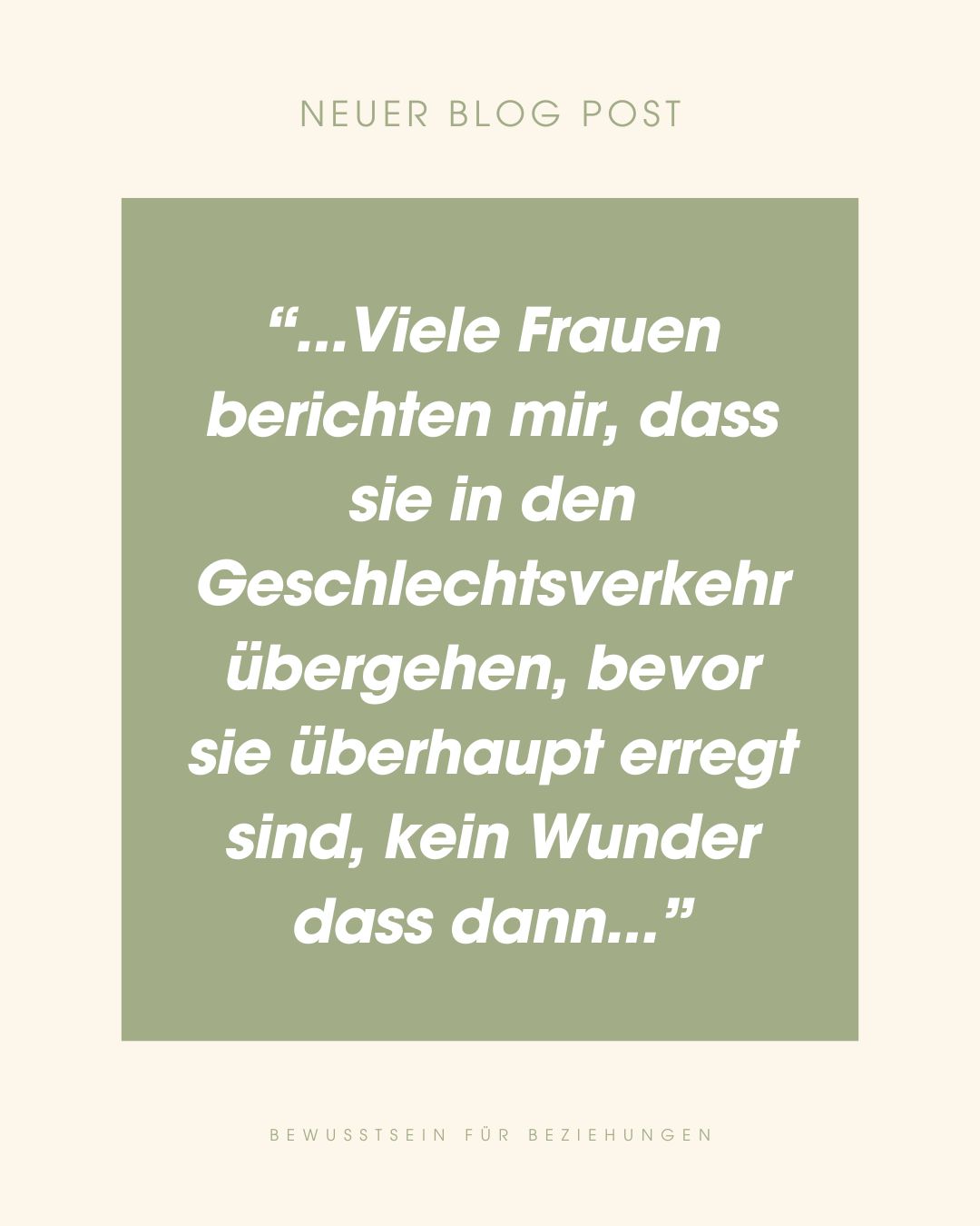 Lies mehr dazu in meinem neuen Blog Post "Vorspiel - das unterschätzte Liebesspiel".
Den ganzen Artikel findest du auf meine Webseite unter Blog, den Link dazu gibt’s in meiner Bio.
#sexualtherapie #paartherapie #achtsamkeit #lustundnähe #bewusstesexualität #intimität #beziehungsdynamik #körperwahrnehmung #vorsprungdurchvorspiel