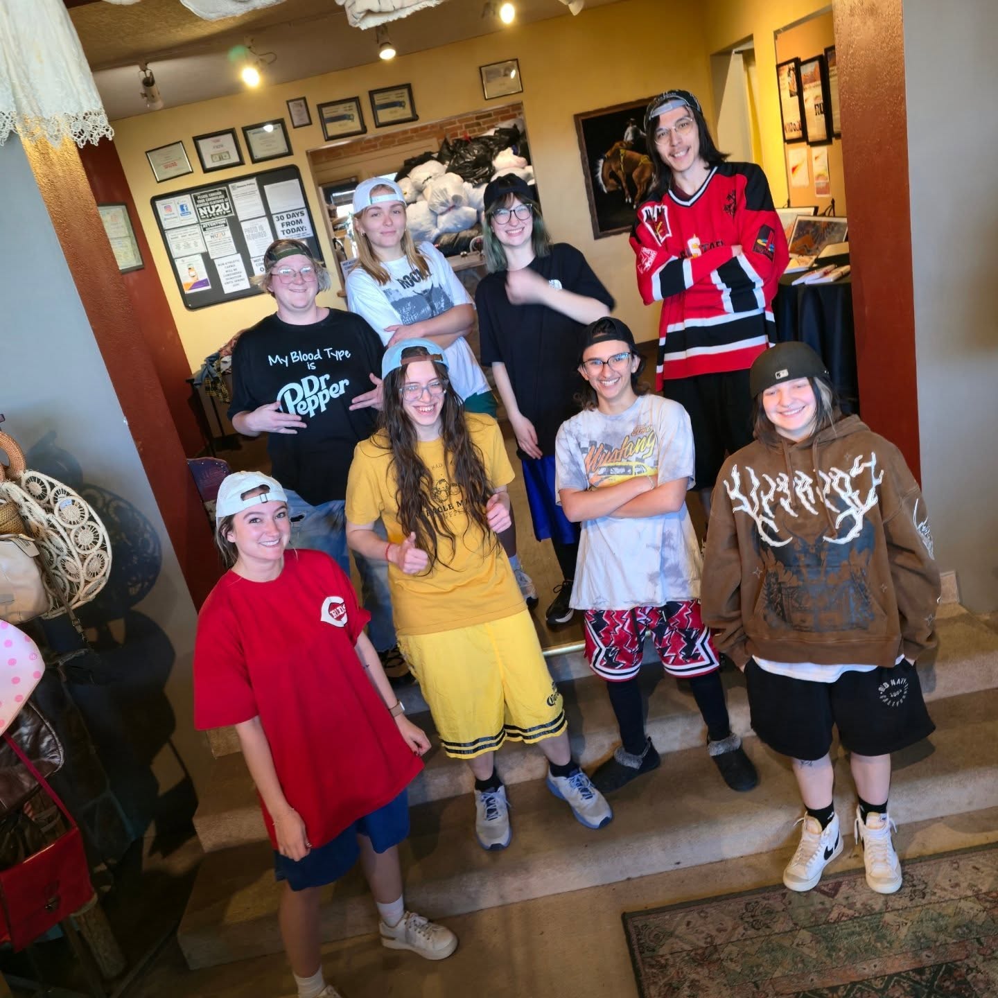 Costume day number two was Adam Sandler! Classic!!