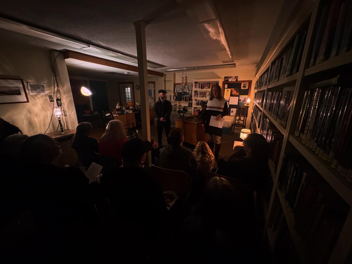 Great turnout to the premiere of “Bloodstone” at our York Branch in East Barre. You can join us for a showing at the Main Brach tomorrow tomorrow, Friday, October 24 from 2-6pm, along with other Fall Festival activities, including Storyteller Tim Jennings, a family-friendly scavenger hunt, face painting, fall treats, and more!