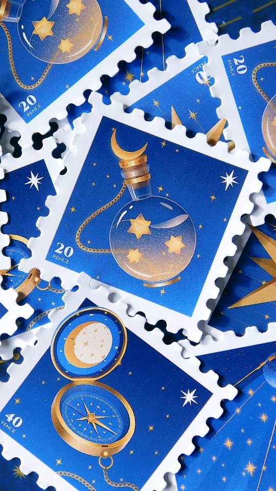 Some behind-the-scenes of how I made this recently launched stamp sticker set! 🔭✨
This was a really fun project that I had been working on in the background, trying to figure out how I can make my own stamps in the studio took a bit of trial and error - but now that I have it down this should be the first of many sticker sets of this type, if anyone has any ideas or requests for themes to make a stamp set around drop them in the comments~
(And if you want to get your own pack - the 🔗 is in my bio)
-
#illustration #artreel #artistsoninstagram