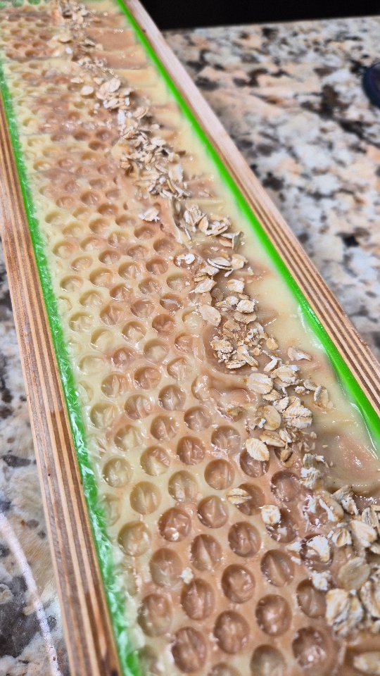 Milk + Honey is a creamy blend of coconut milk, raw honey, and colloidal oats crafted for the most sensitive and eczema prone temples. No frills. No fragrance. Just soothing, skin loving comfort straight from the Most Highs creations.
#SqueakyTempleSoapery #MilkAndHoneySoap #SensitiveSkinCare #EczemaFriendly #NaturalSoap #CleanseYourTemple