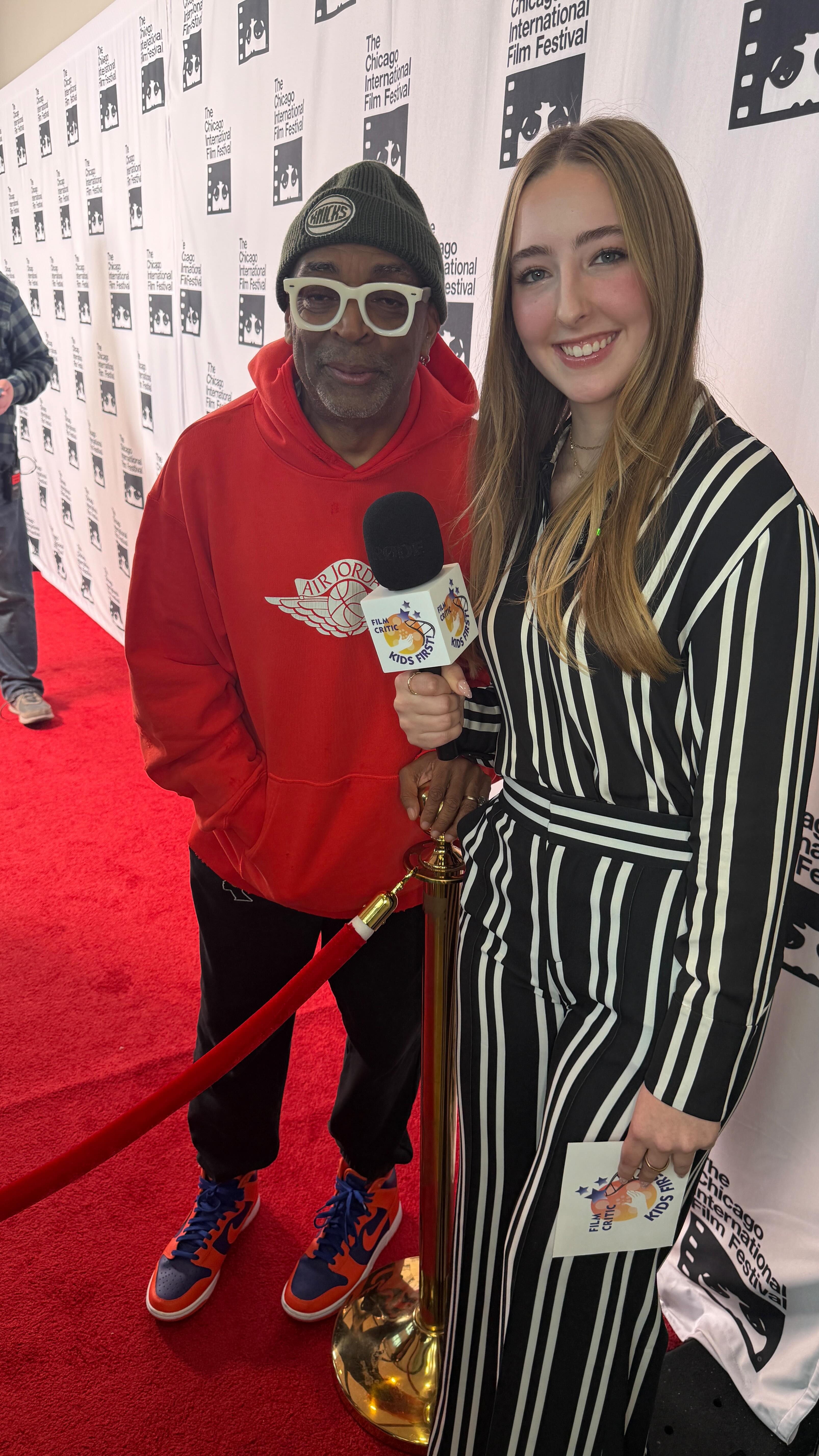 Caught up with SPIKE LEE today @chifilmfest just before screening his latest film Highest 2 Lowest starring @denzelwashington.official @amctheatres
✅From She’s Gotta Have It to Malcolm X to BlacKkKlansman… Spike Lee has changed the game. Spike is an Academy Award winner who redefined what movies can do.
And tonight Spike Lee reflects on 30+ years of groundbreaking cinema. Spike Lee will also receive the 🥇 Festival’s Lifetime Achievement Award🥇 recognizing his auspicious, bold, and visionary collection of films that have helped define and expand on what American cinema is. @officialspikelee #kataroundtown #kidsfirstcoming_attractions #redcarpet #film #award #spikelee #chicago #amcnewcity14 #chifilmfest #highest2lowest #anglee #nyu #nyutisch #teacher