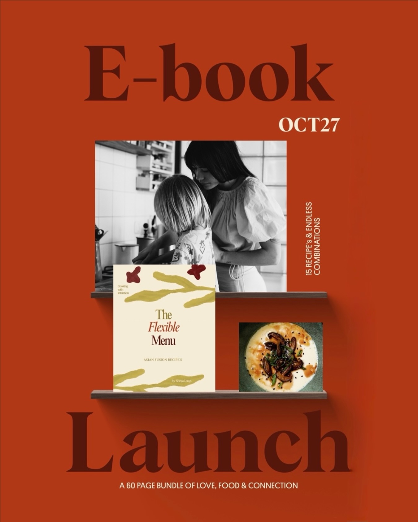 Stay close 🧡 Heartwarming Asian recipe’s for the whole family with minimal effort loading.
We have a special early bird discount code to celebrate the launch week for the Muses 🍜
#theflexiblemenu