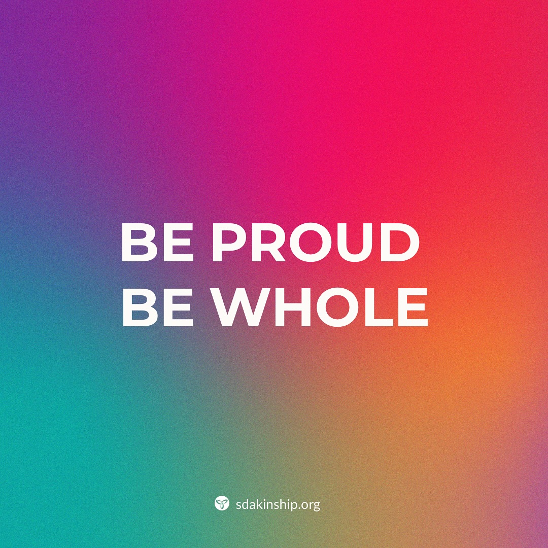 💜 Every day is a chance to live with faith, courage, and love — to embrace who we are, fully and freely. 🌈✨
You are a beautiful reflection of purpose and grace.
Let your light be seen, your story be heard, and your heart be known. 🥰🏳️🌈🏳️⚧️
#SDAKinship #InclusiveFaith #FaithAndPride #LiveProud #BeYourself