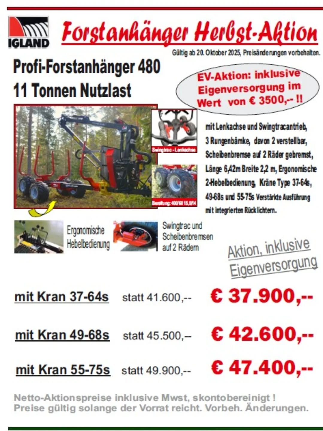 Forst-Spezial TOP-Hammerangebote !