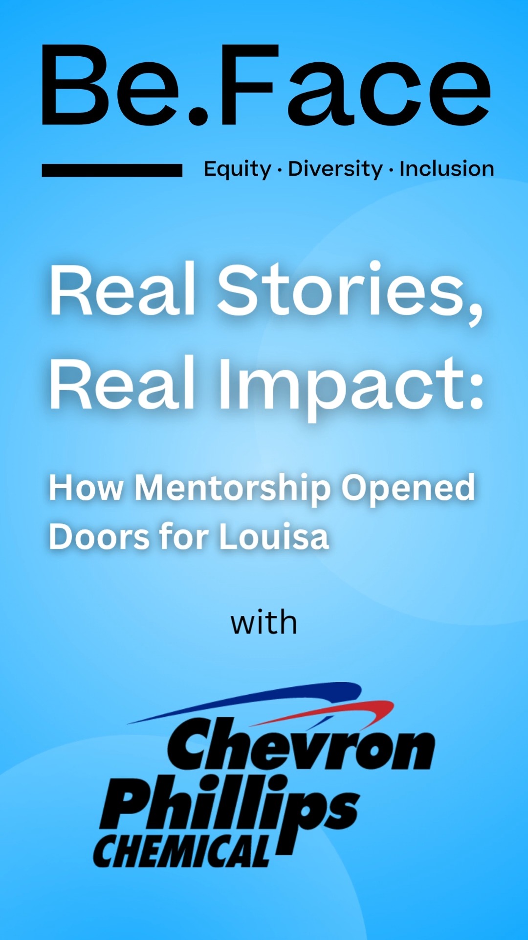 Talent Meets Opportunity: Luisa’s Journey with Chevron Phillips
Antoine Janssens from Chevron Phillips Chemical ( @chevronphillips ) shares an inspiring mentorship journey with Luisa Puller, a talented alumna of our Job Academy program. Thanks to their connection, Luisa successfully landed a job — a true testament to the power of mentorship! 💼✨
🙌 A huge thank you to Antoine for his commitment and to Luisa for her determination. Your story embodies the spirit of Be.Face: creating real opportunities through meaningful connections.
👉 Want to be part of the change?
Join our network of mentors and mentees today — let’s build more success stories together!
🔗 LinkTree in Bio
#BeFace #Mentorship #JobAcademy #SuccessStory #ChevronPhillips #careers #MentorAndMentee #impactthroughconnection #success #jobsearch #empowerment #testimonial