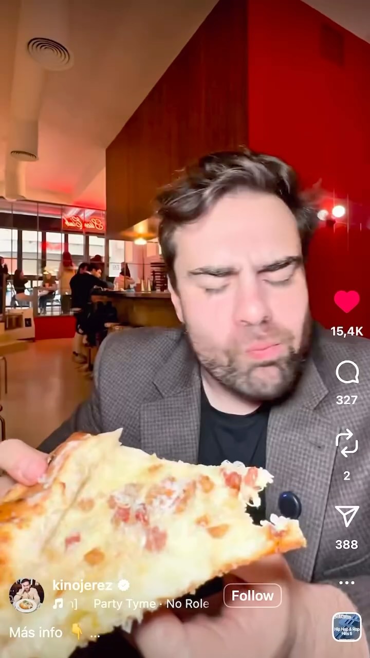 gracias a todos los foodies que venís a not from italy y perdón por no pedir permiso para coger vuestras reacciones si no nos denunciáis tenéis un slice gratis si volvéis a venir 🤝
❤️🫂
@nievesfelipo
@pcvelasco
@kinojerez
@josefoodvibes
@diegovarjak
@grtamara
@ileovlogs
@probandoconcali