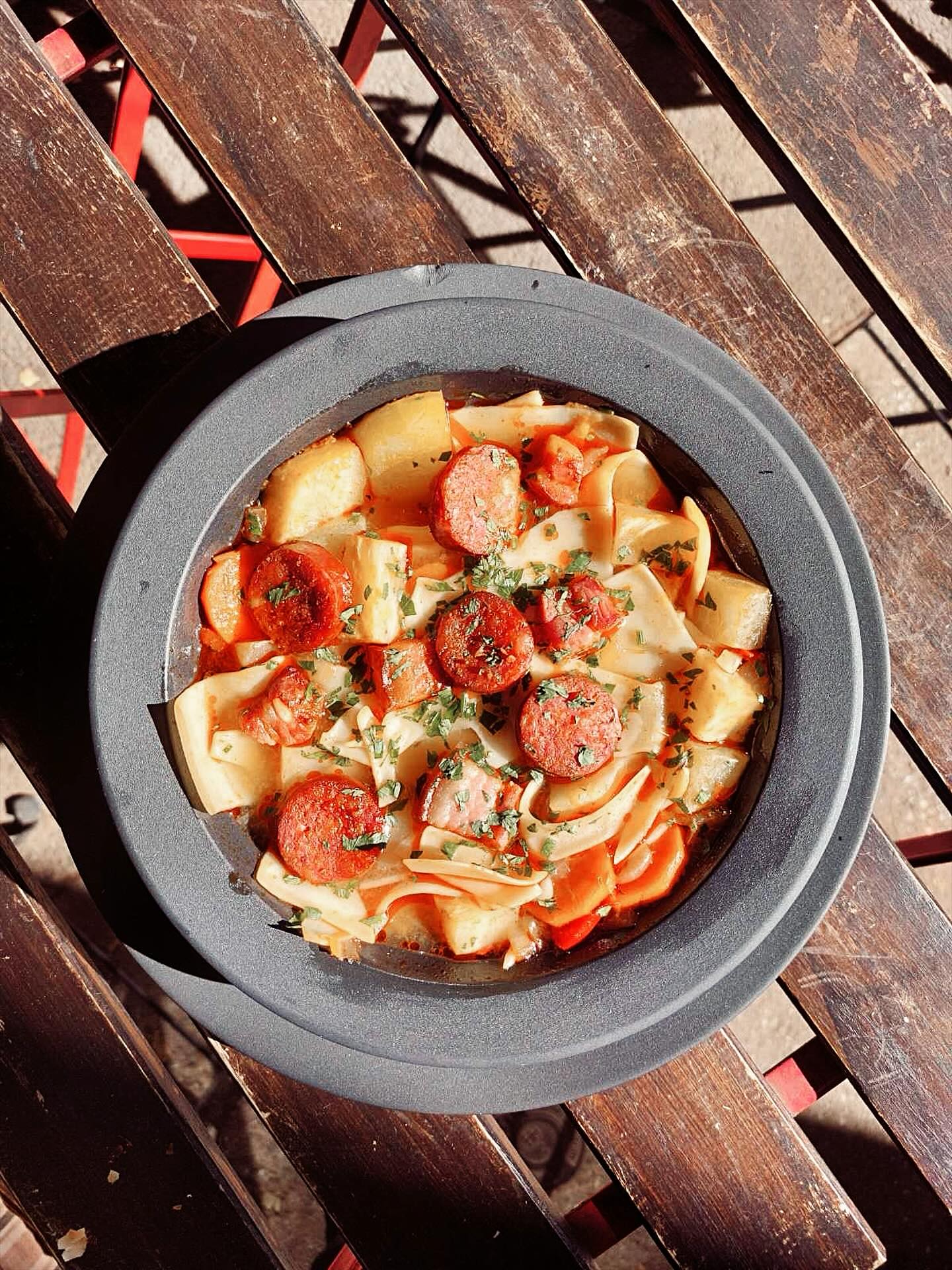 Heti leves a Méreyn: laskaleves füstölt kolbásszal