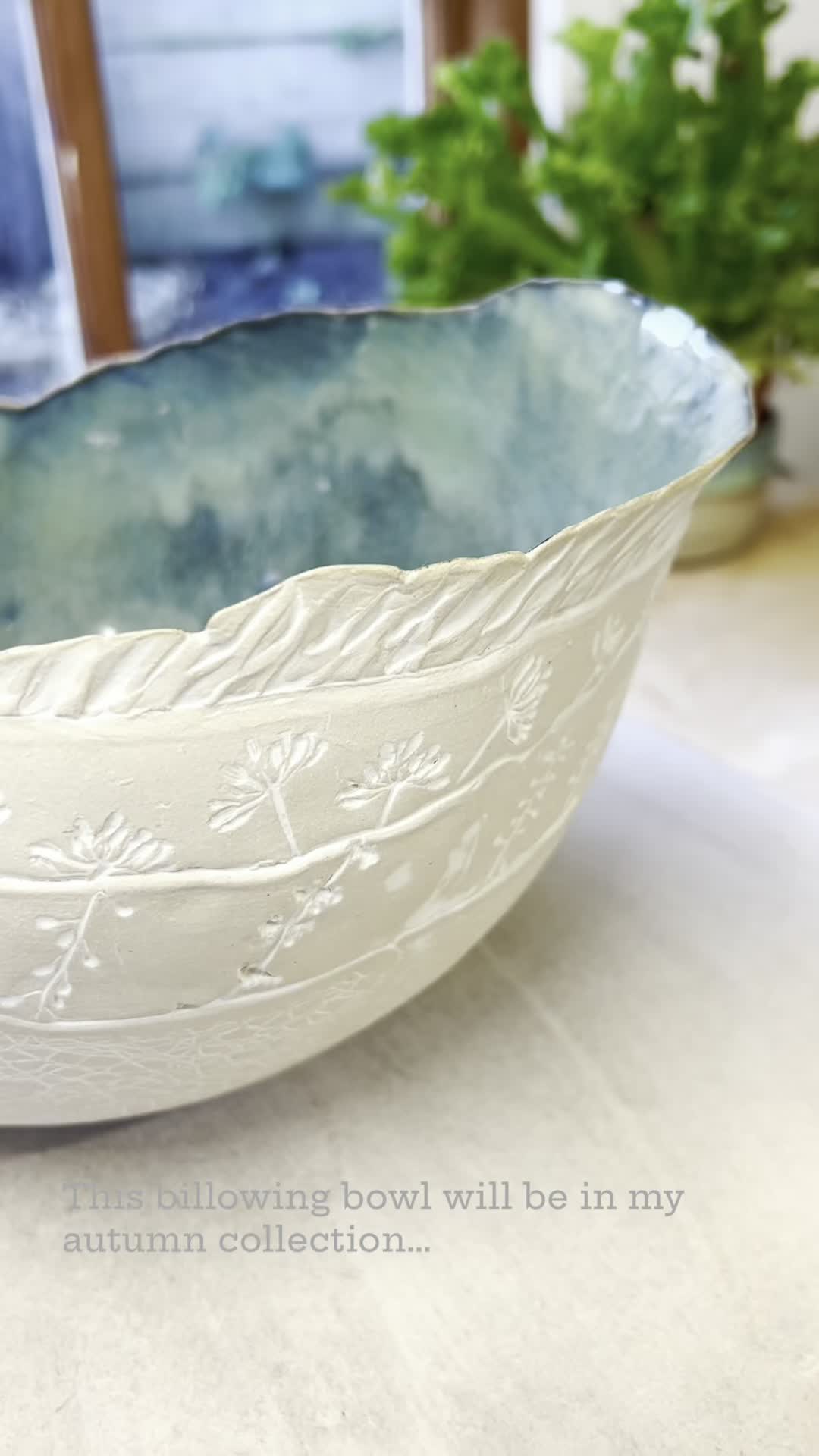 My hand built ceramic billowing bowl has come out of the kiln. It was worth the wait, thanks RAYE for this groove!
I love the impressions of fennel seeds and mark making on this piece.
This one will go into my online shop at FayeMayo.com for my autumn collection. So sign up if you are curious about what else will be released in this unique collection.
#ceramic #claystagram #bespoke #handbuilt #fennel seed #worthit #raye