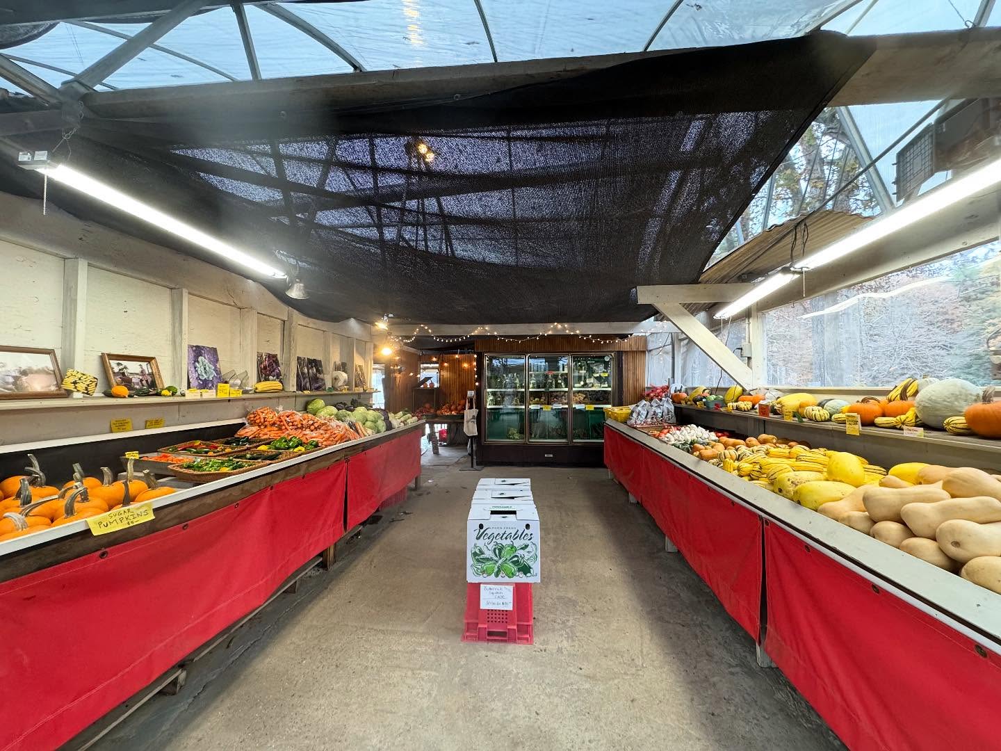 One week left! There’s still lots to stock up on including cases of butternut squash and bags of unwashed potatoes perfect for storing!