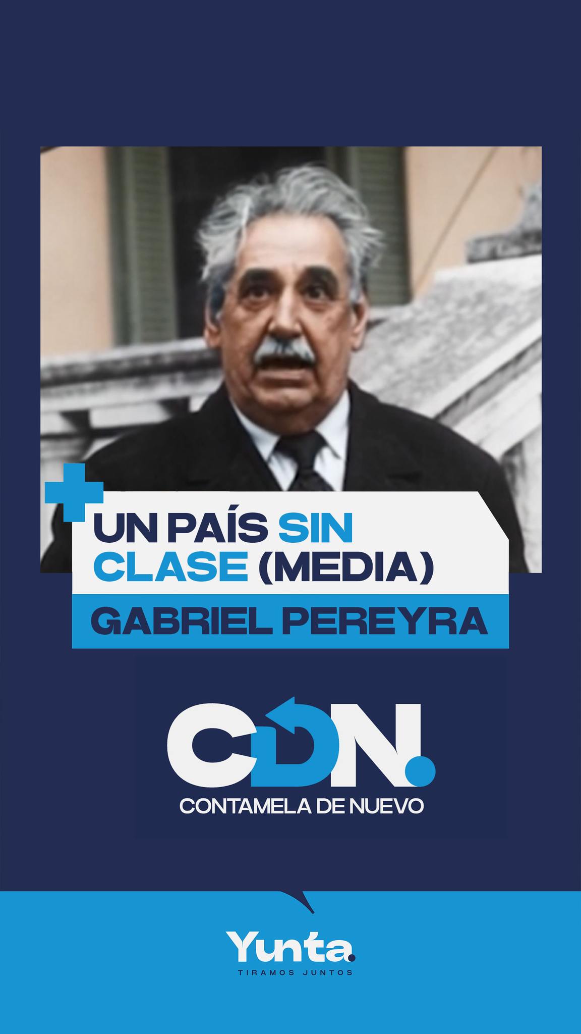 Un país sin clase (media). 🤔
Otro “Contamela de nuevo”.
Por @gabrielhpereyra y @diegoarios81.
#YuntaUY #ContamelaDeNuevo